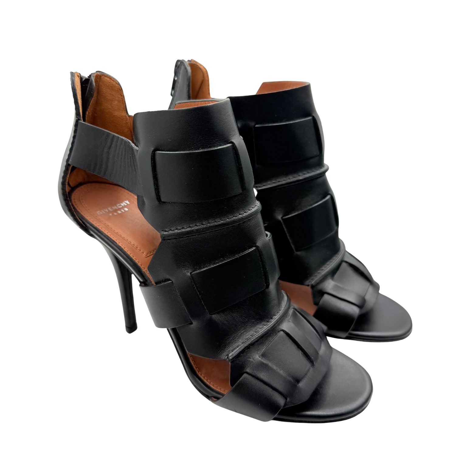 Givenchy Gladiator Heeled Sandals Black