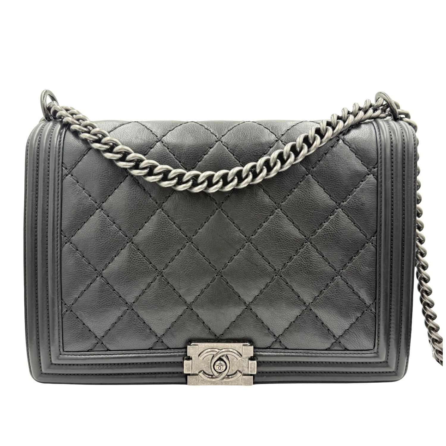 Chanel Maxi Boy Bag Black