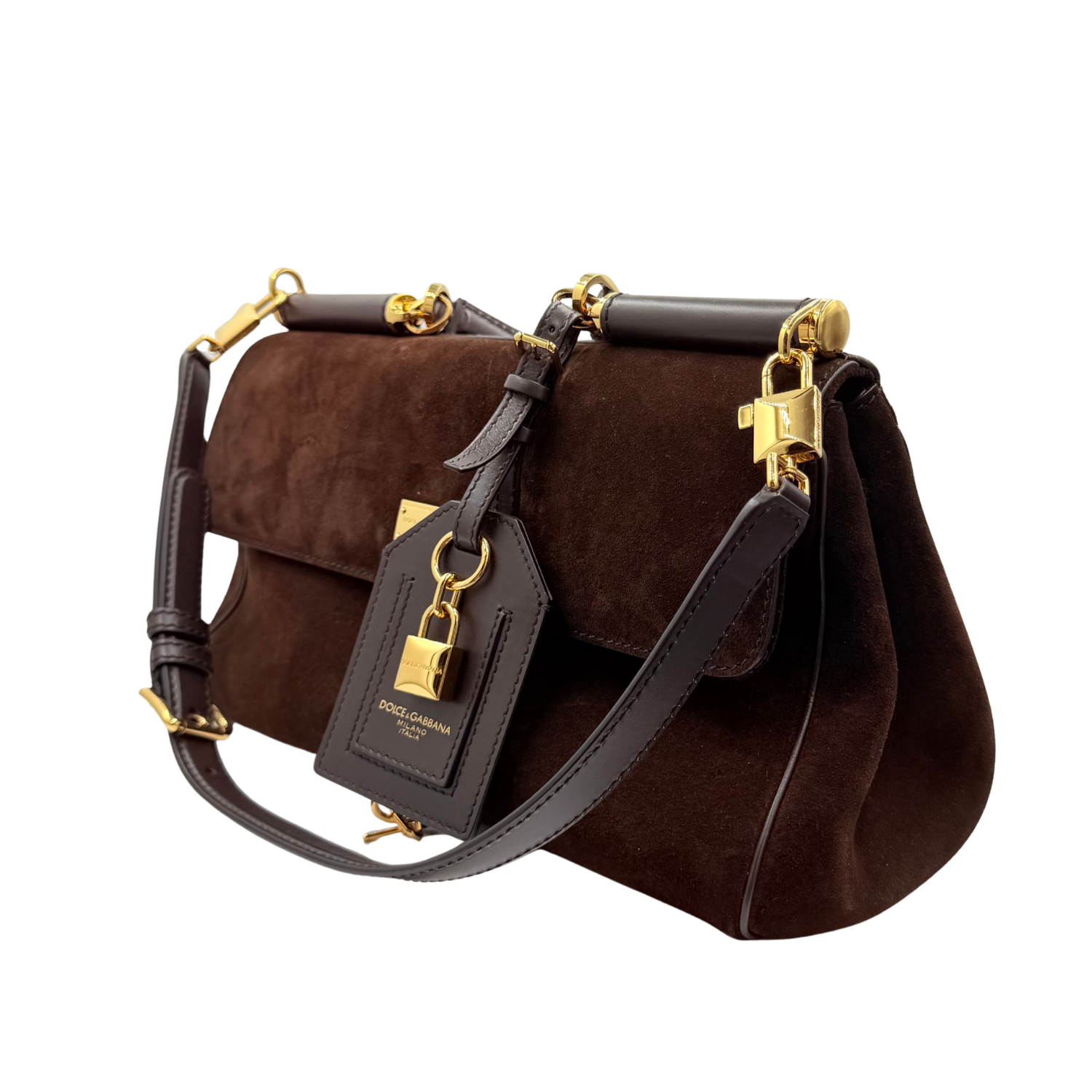 Medium My Sicily Brown Suede