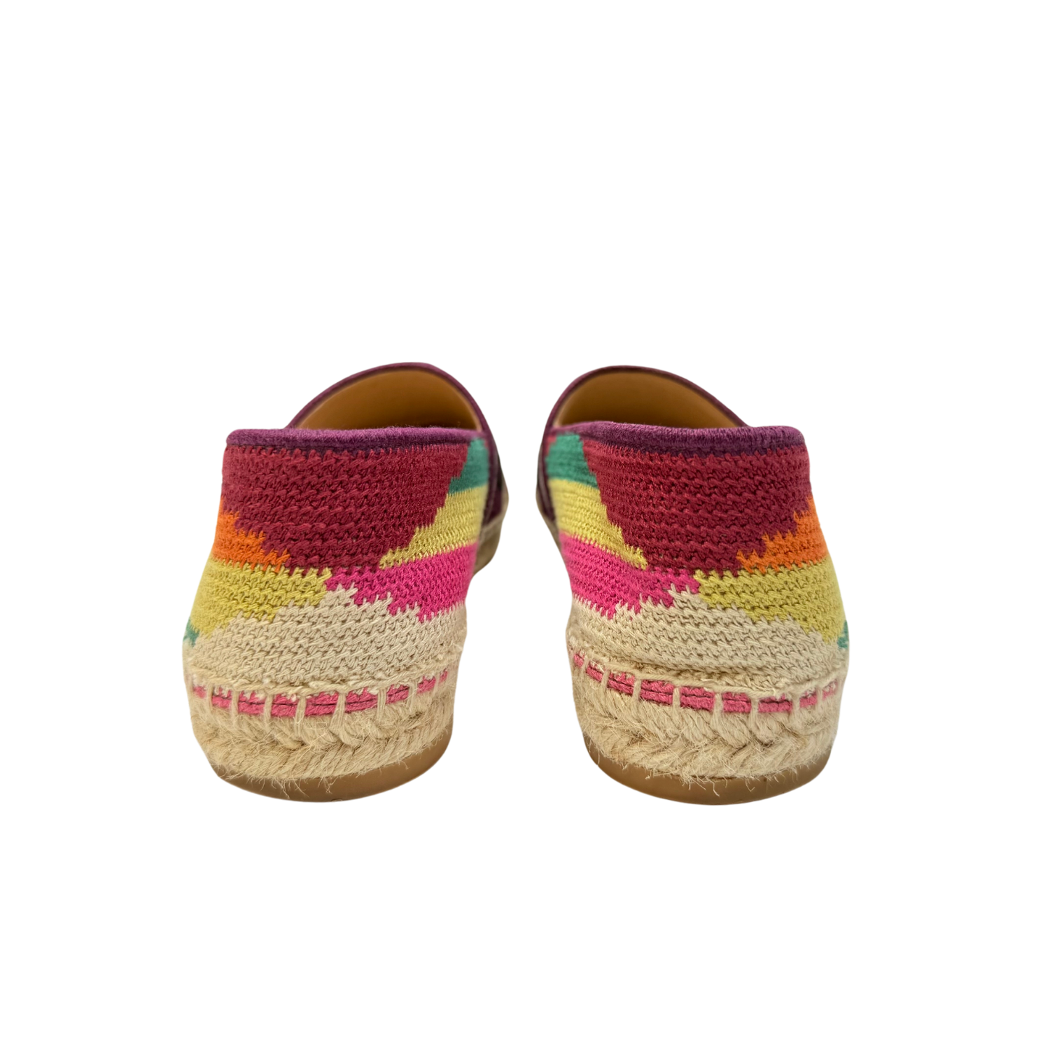 Christian Dior Granville Patchwork Cotton Espadrilles Multicolor