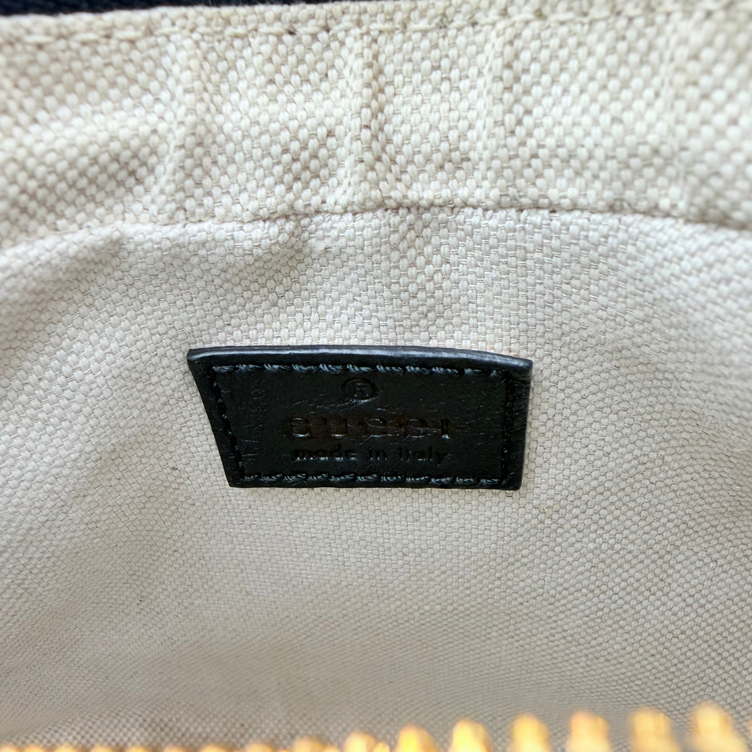 Gucci Small Attache Shoulder Bag Black