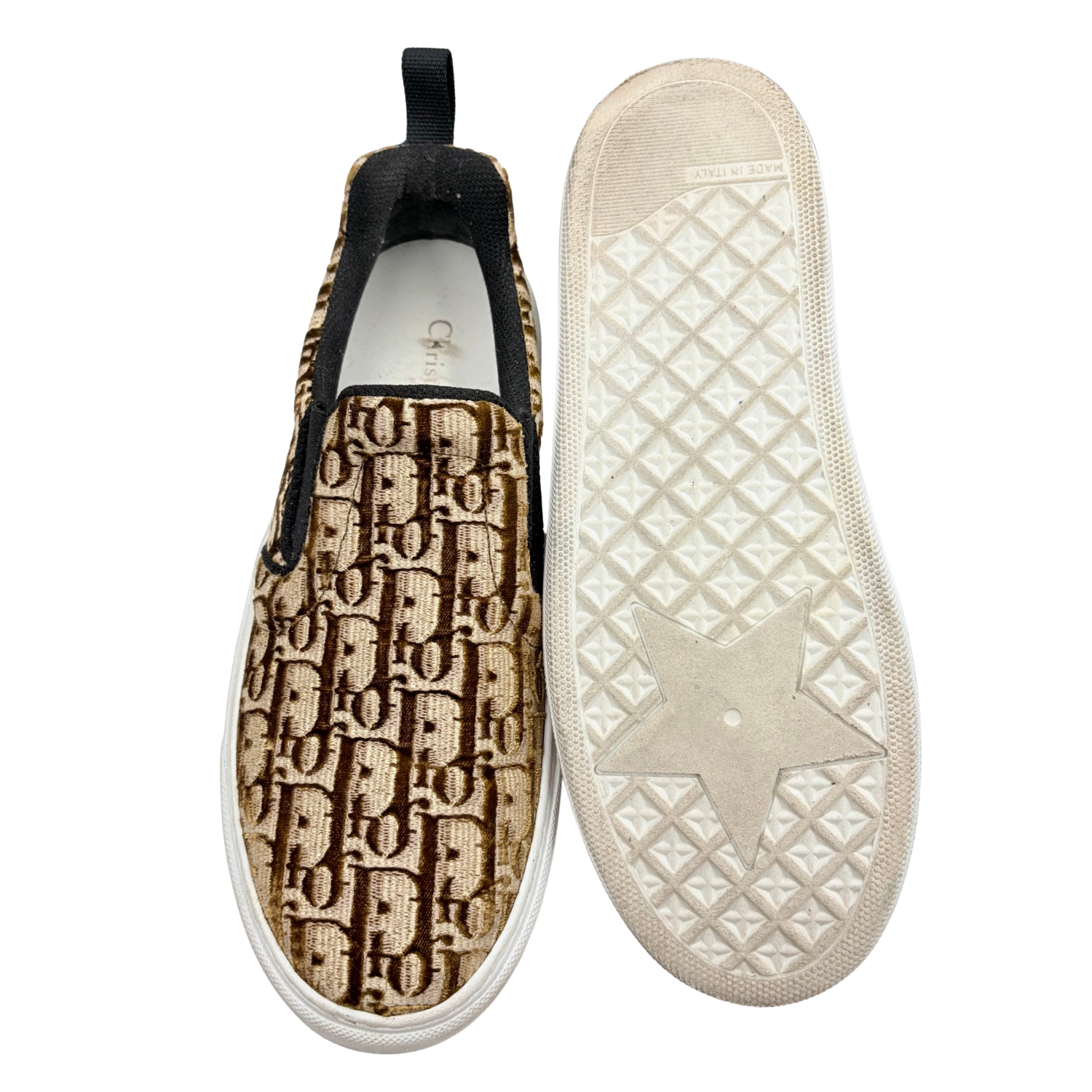 Christian Dior Solar Slip-On Sneakers