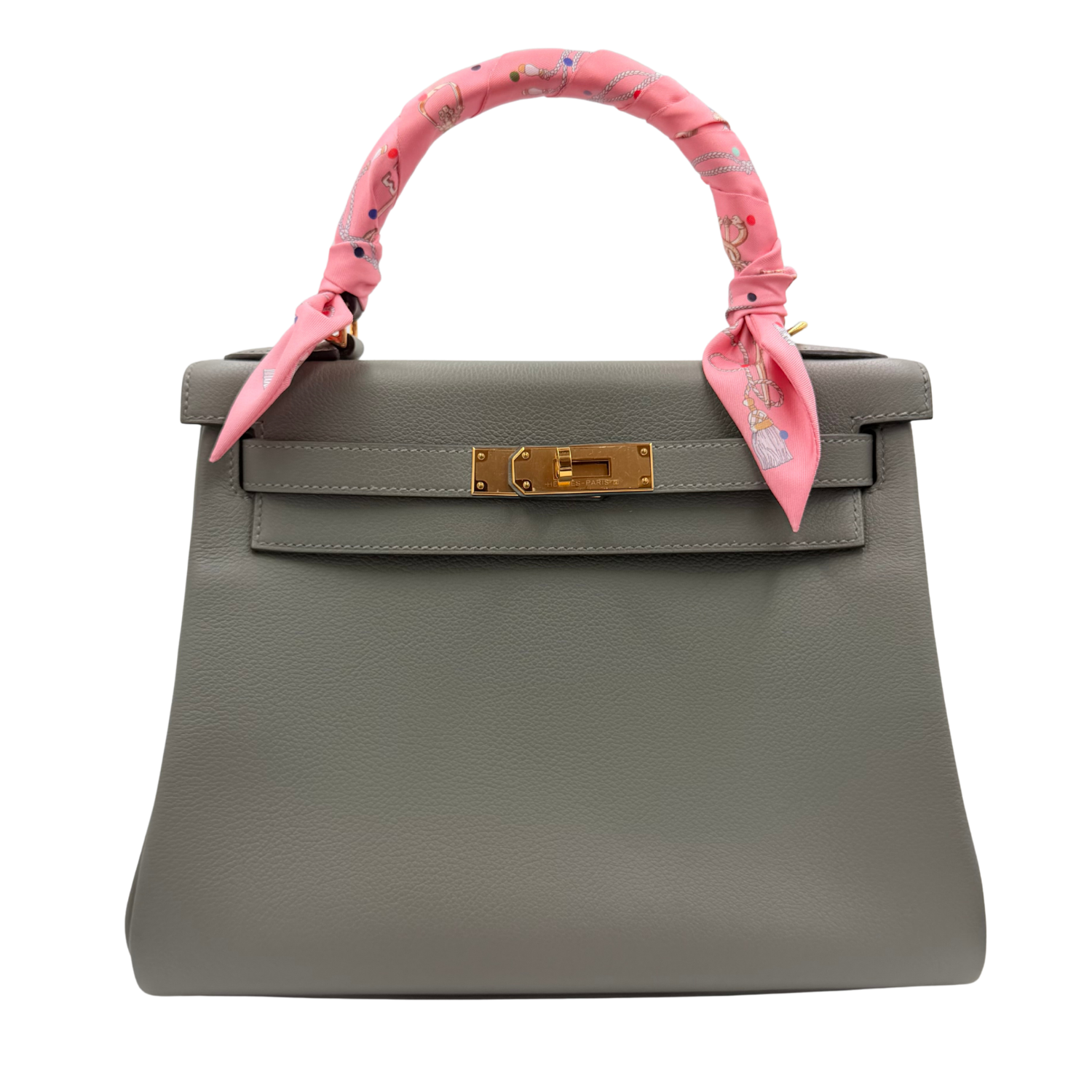 Kelly 28 with Hermès Twilly