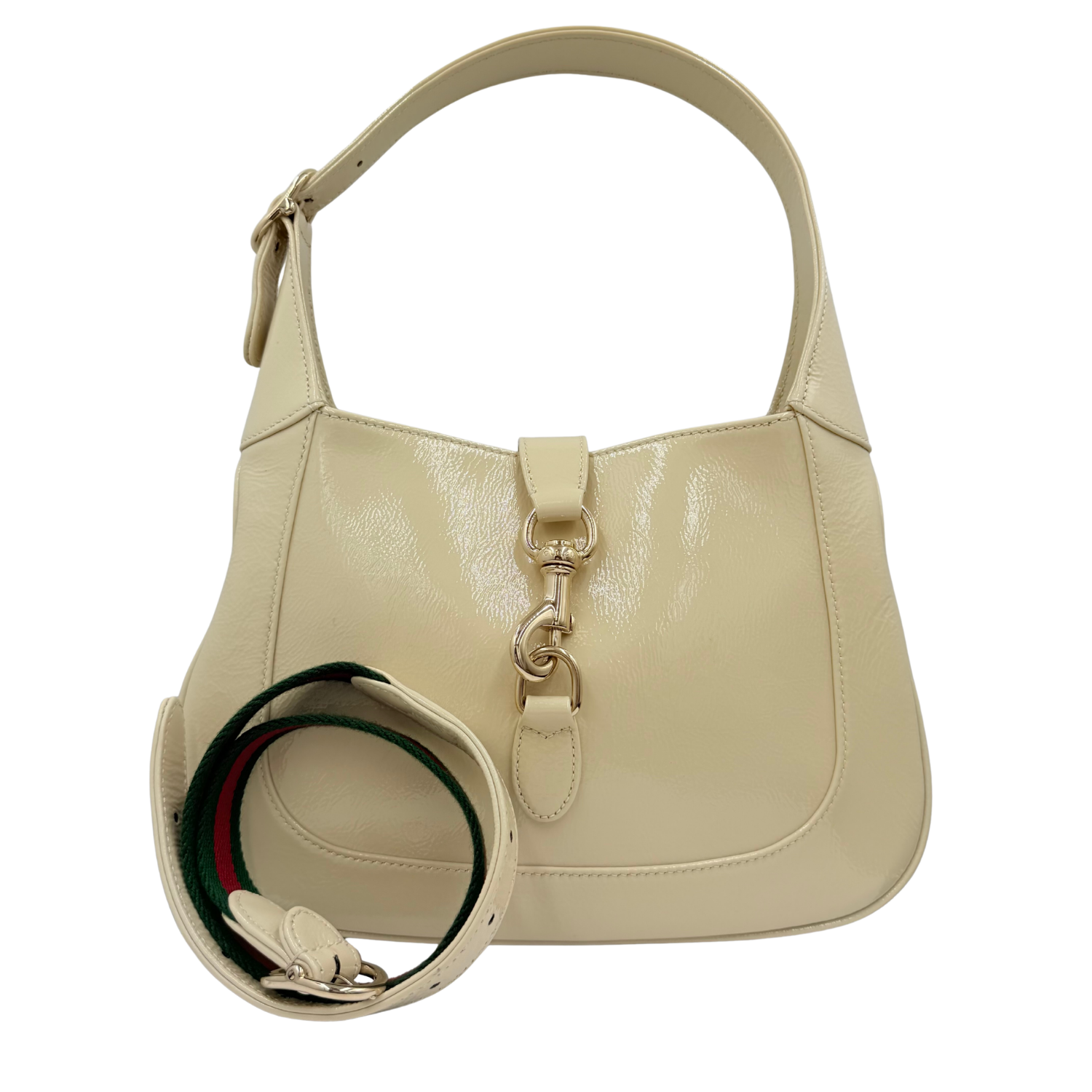 Gucci Jackie 1961 Small Shoulder Bag Cream