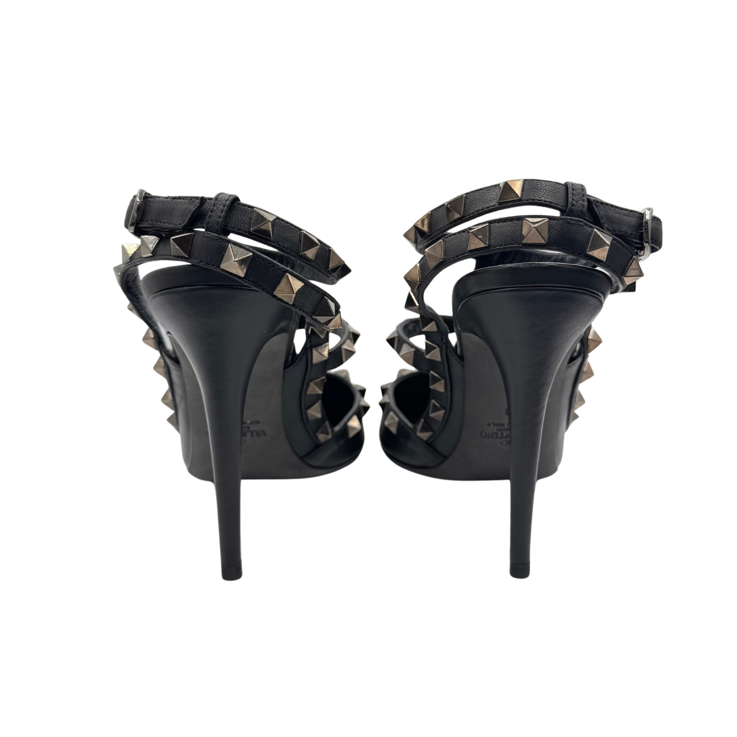 Valentino Rockstud T-Strap Black Size 40