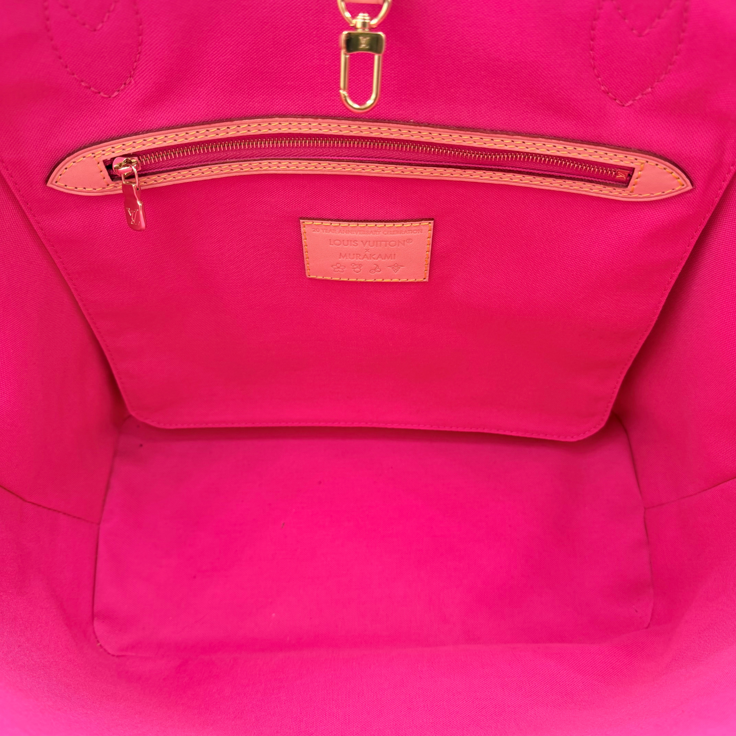 Louis Vuitton LV X Takashi Murakami Monogram Flowers Neverfull MM