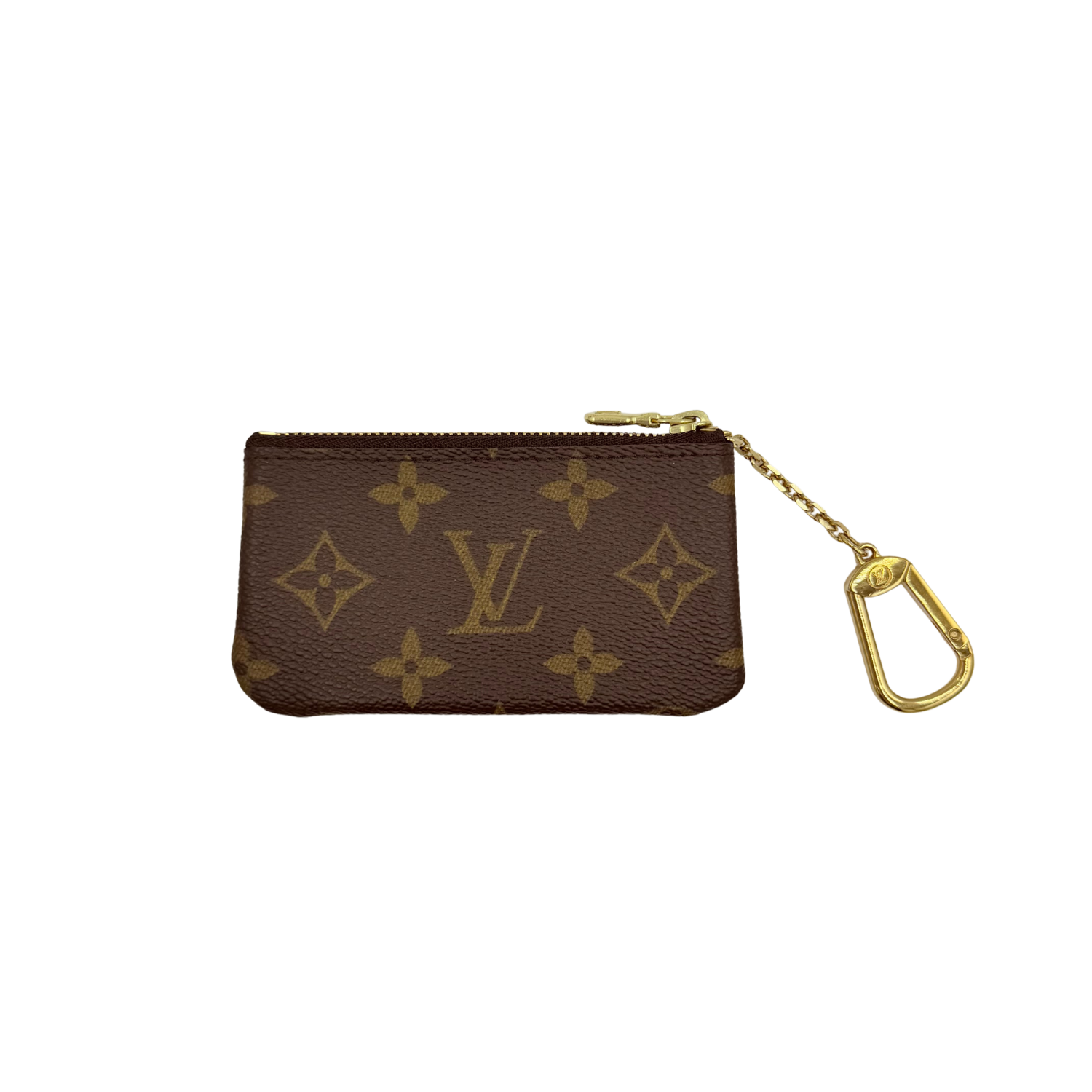 Louis Vuitton Mini Monogram Key Pouch Brown