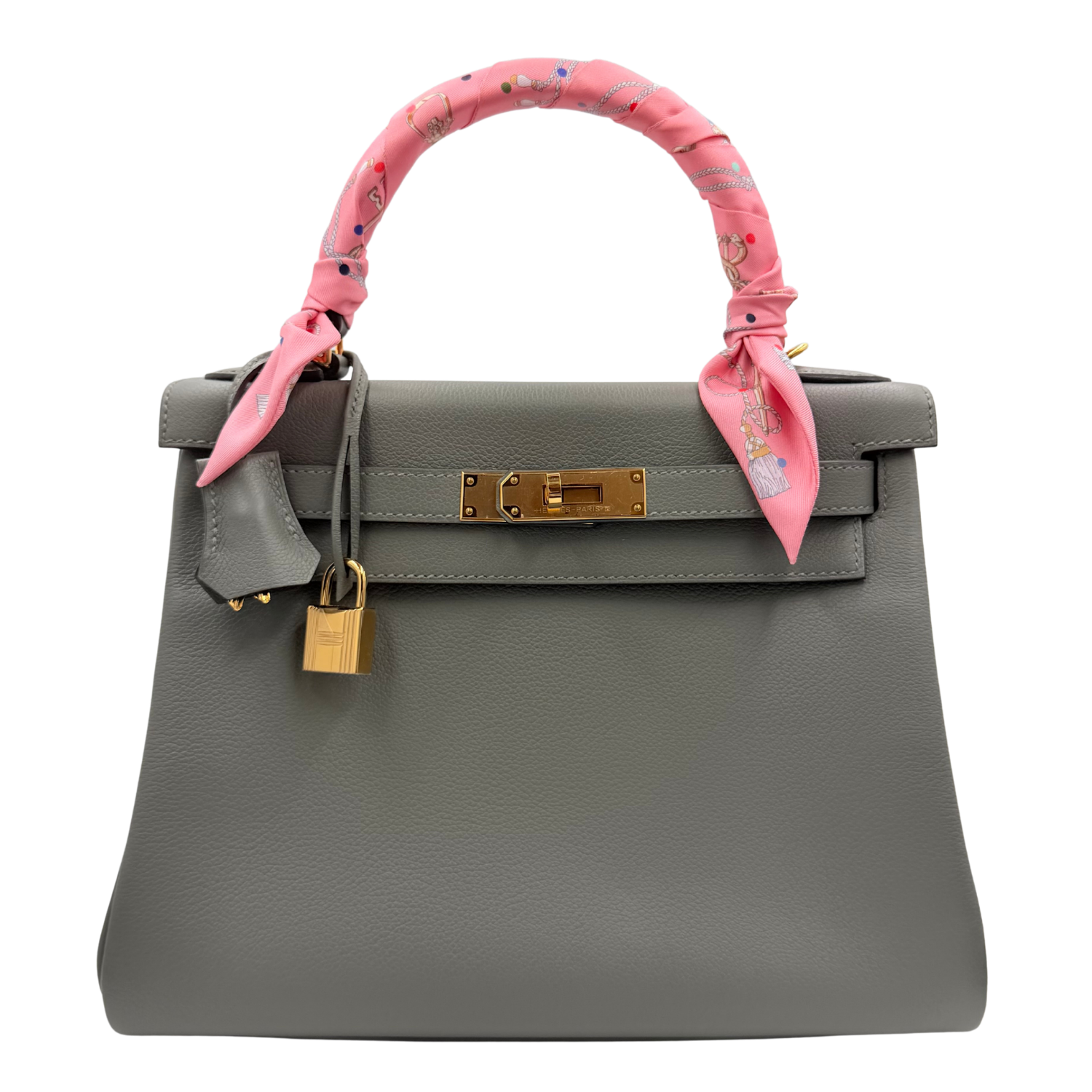 Kelly 28 with Hermès Twilly