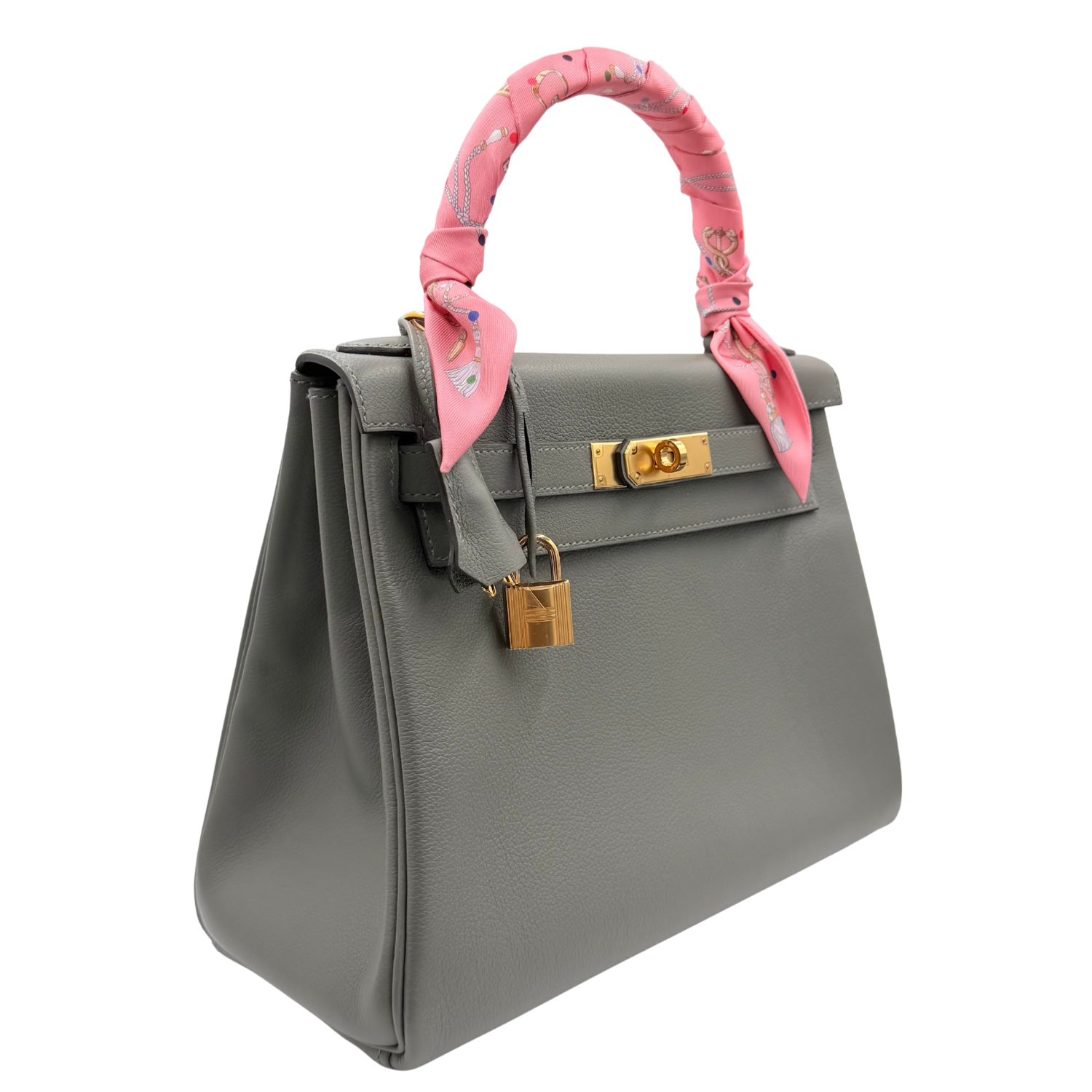 Kelly 28 with Hermès Twilly