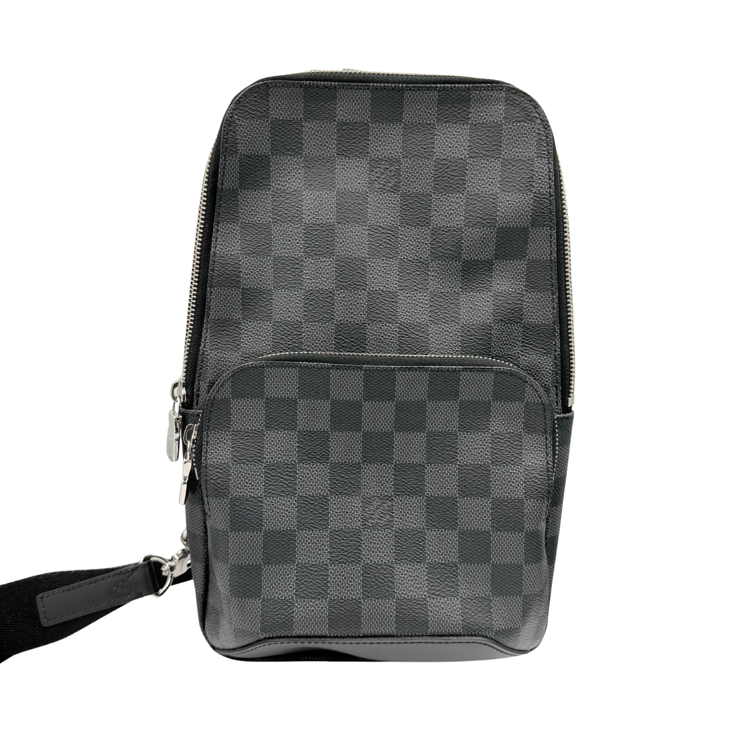 Louis Vuitton Damier Graphite Canvas Avenue Sling Bag Black