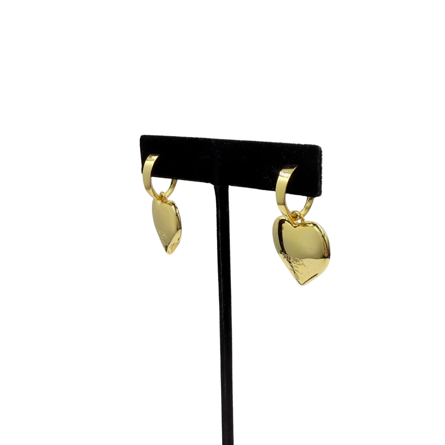 Eternal Gold Heart Drop Earrings