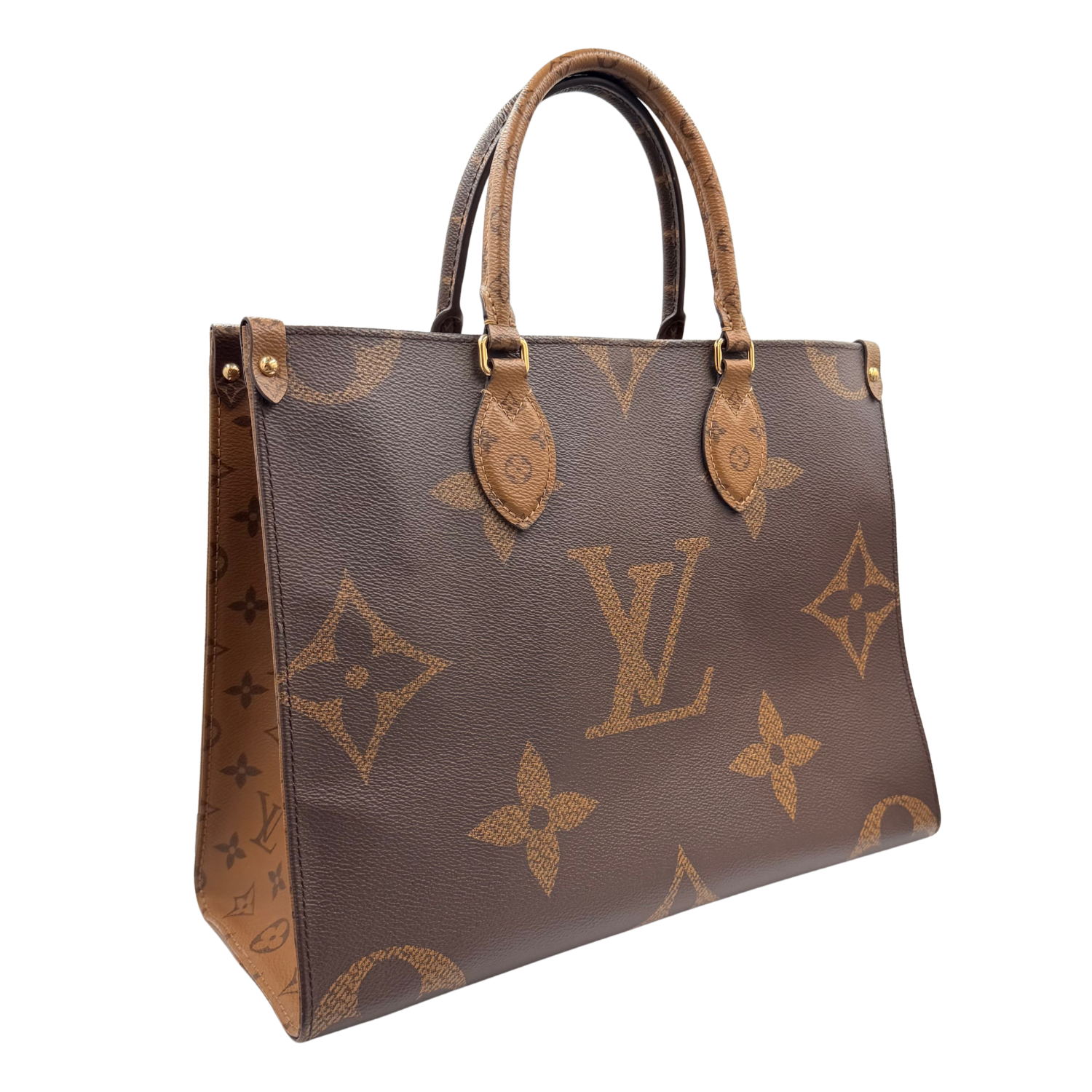 Louis Vuitton OnTheGo MM Tote Brown
