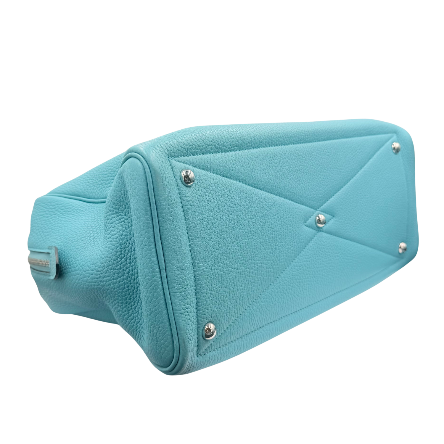 Hermès Victoria II 35 Bleu Saint Cyr