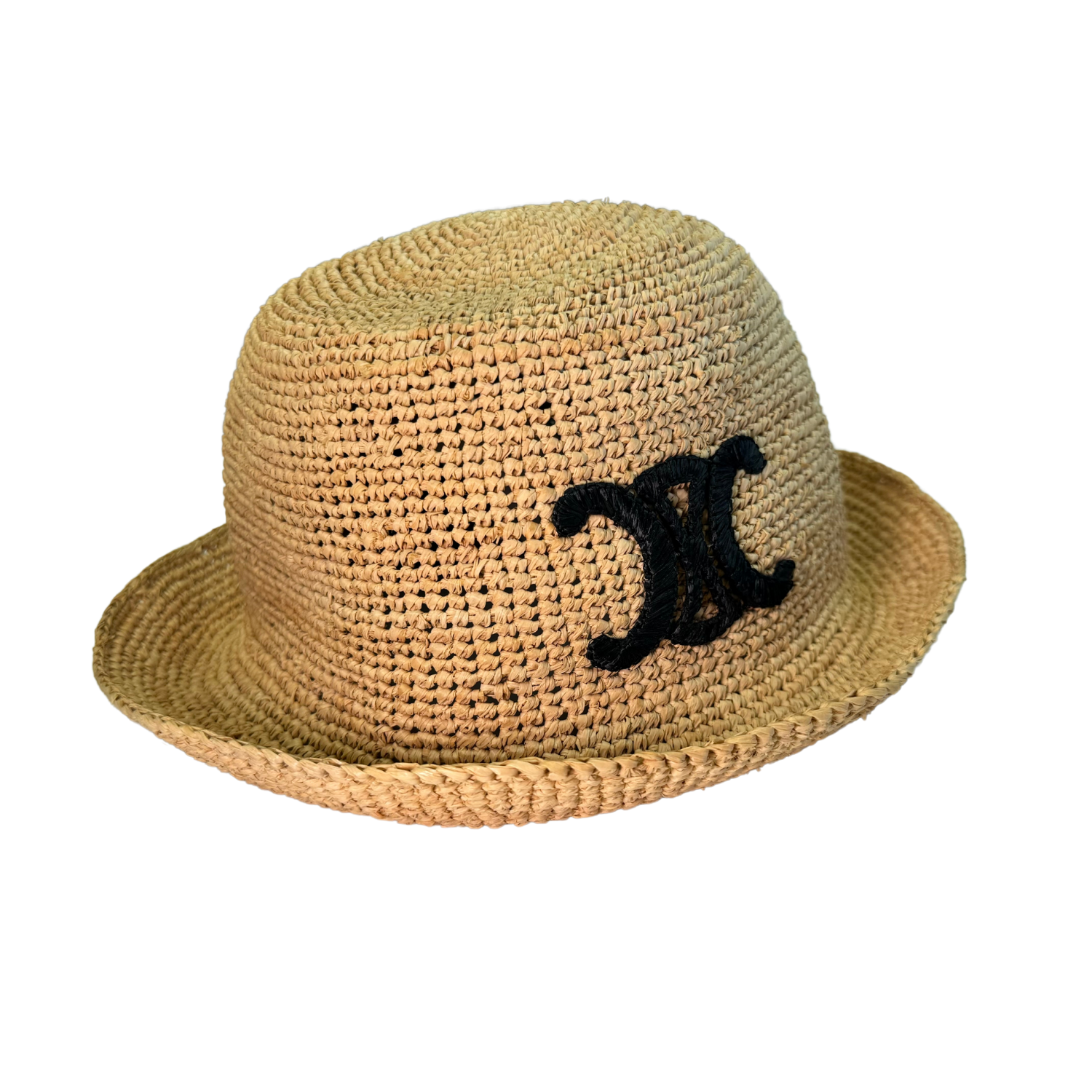 Celine Straw Bucket Hat