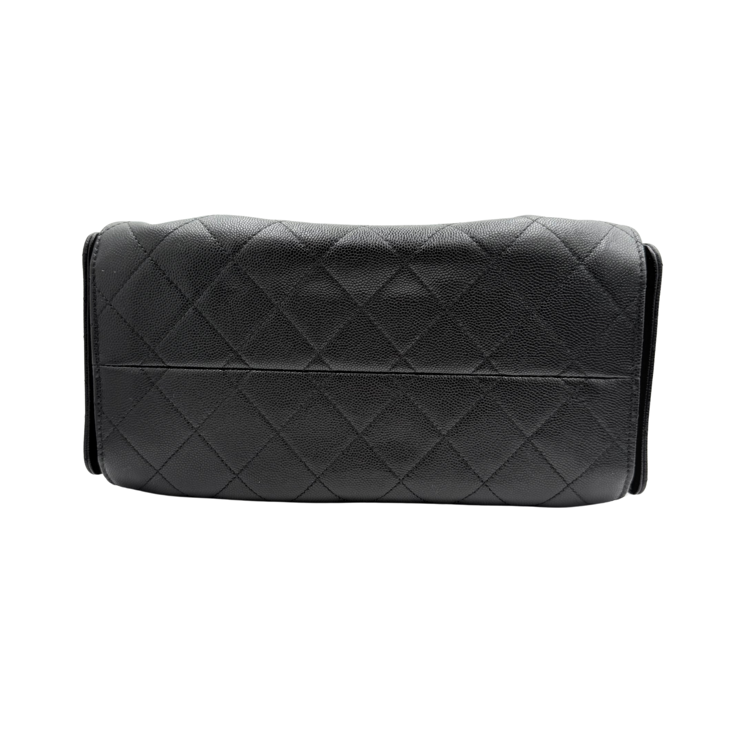Chanel 25 Small Hobo Handbag Black