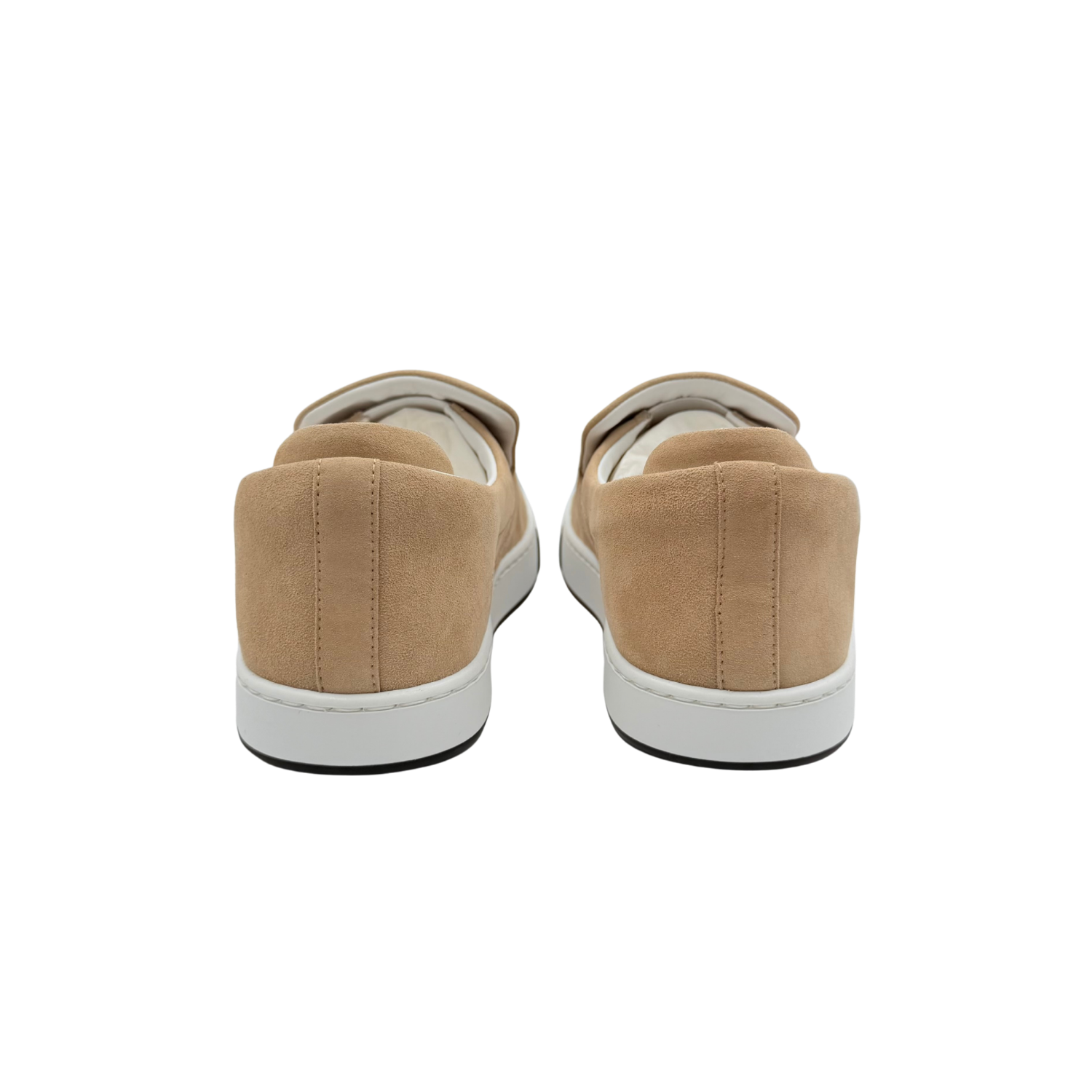 Hermès Suede Kiddy Slip-On Sneaker Beige Size 37
