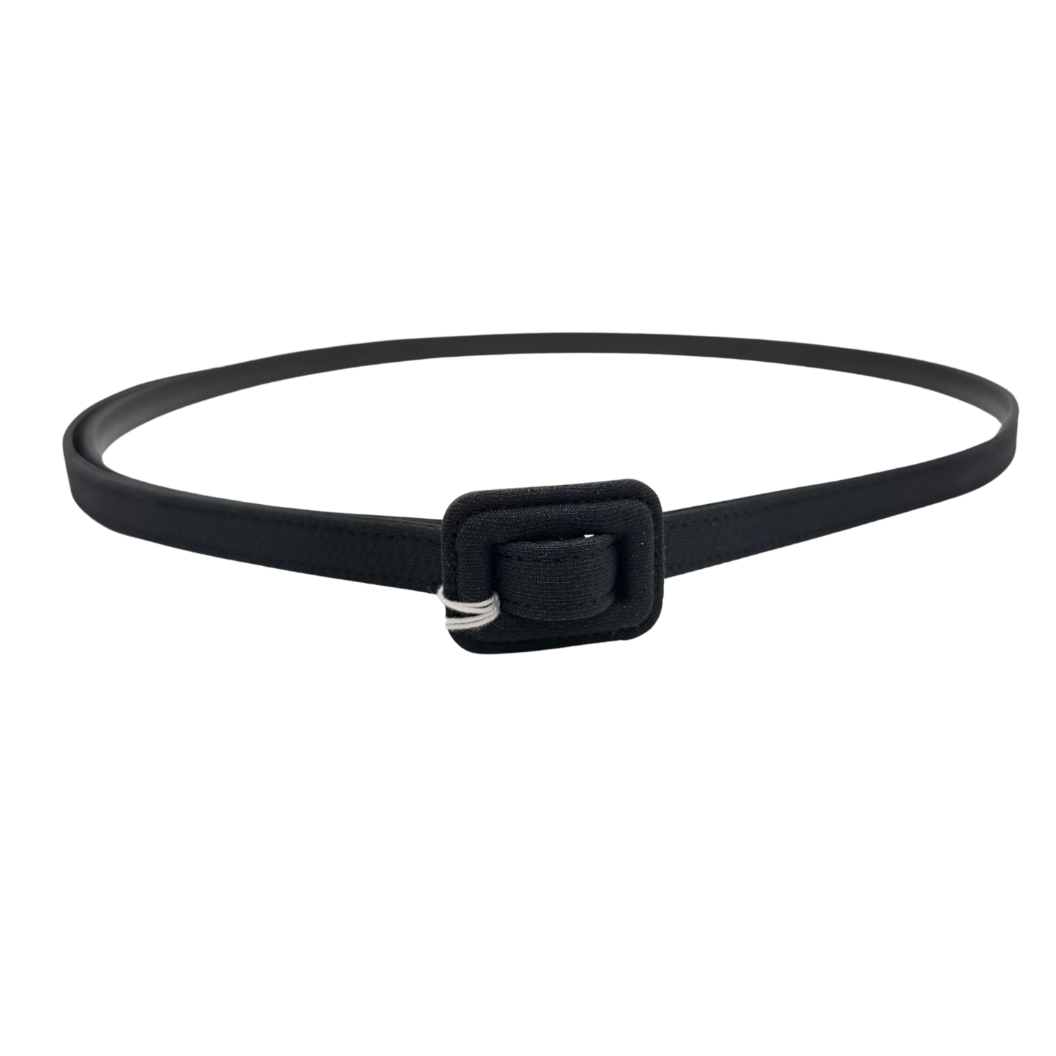 Christian Dior Thin Sateen Belt Black