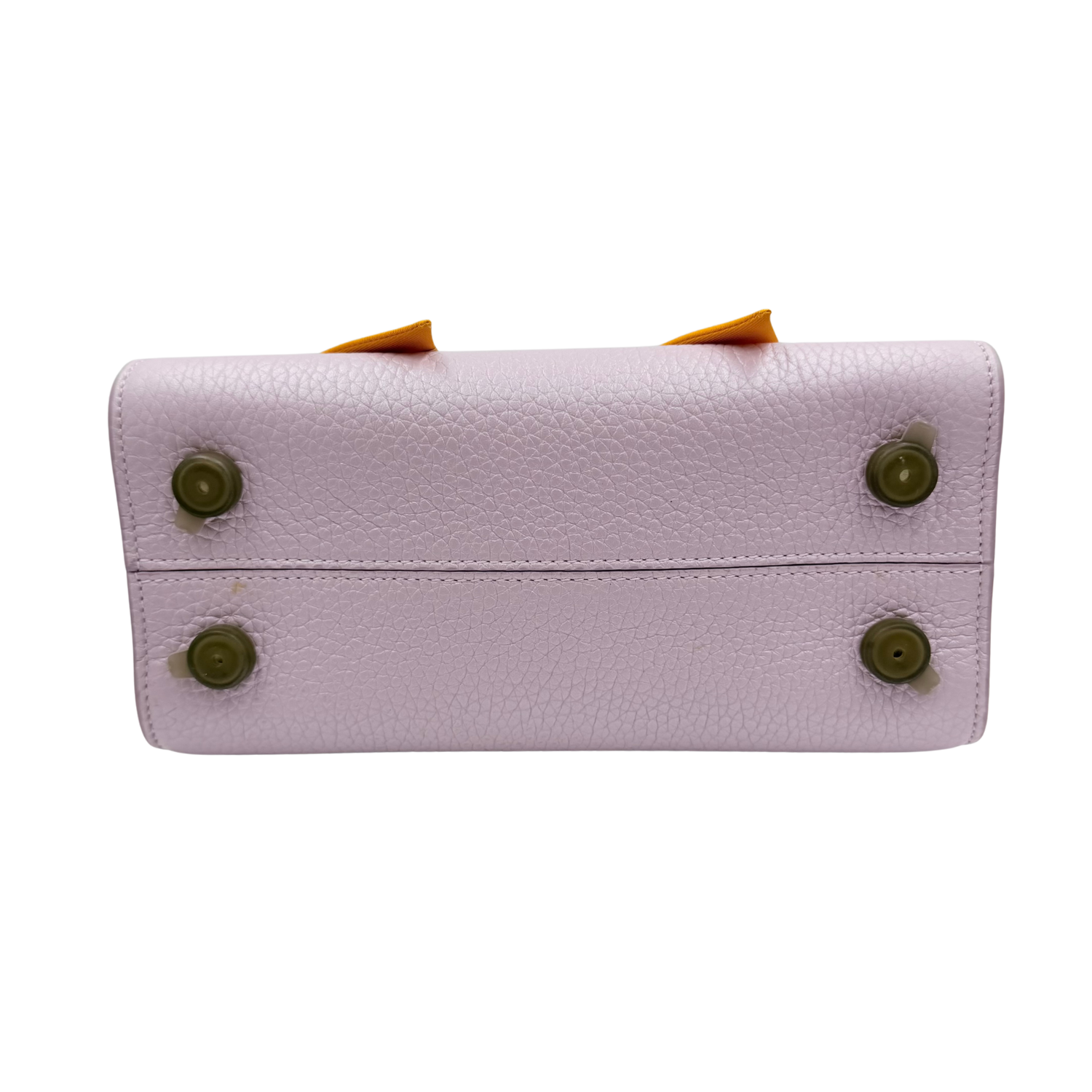 Christian Dior Mini Leather Diorever Tote Crossbody Bag with Top Handle Lavender (comes with Hermès Twilly)