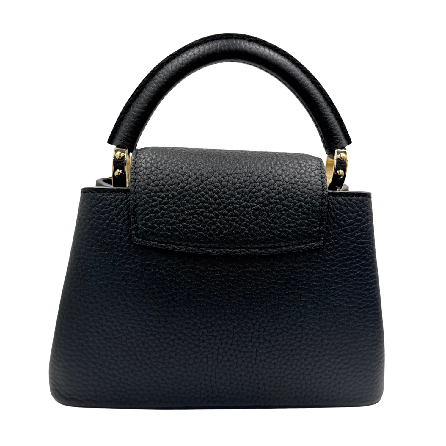 Louis Vuitton Mini Capucine Mother of Pearl Black