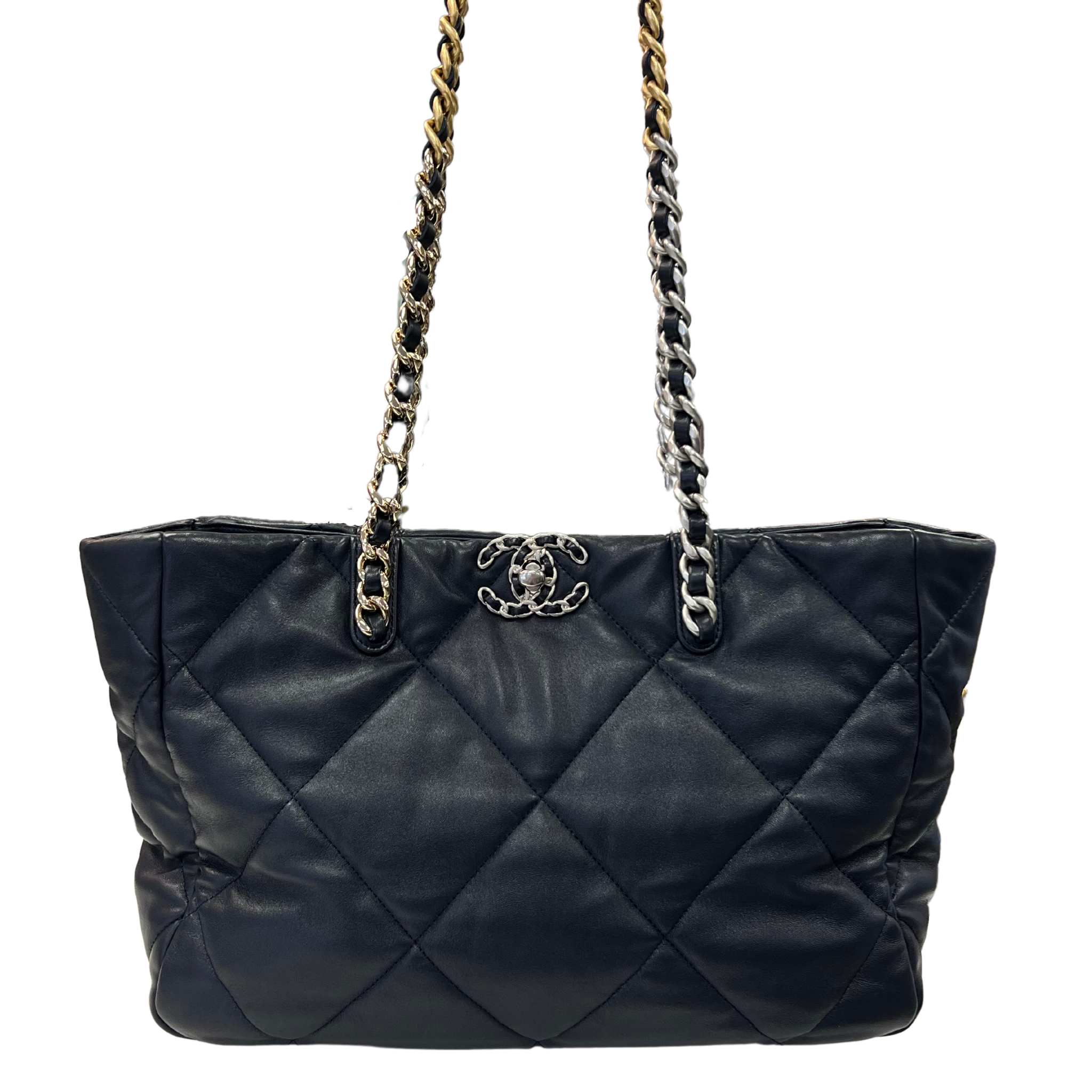 Chanel 19 East West Shopping Tote