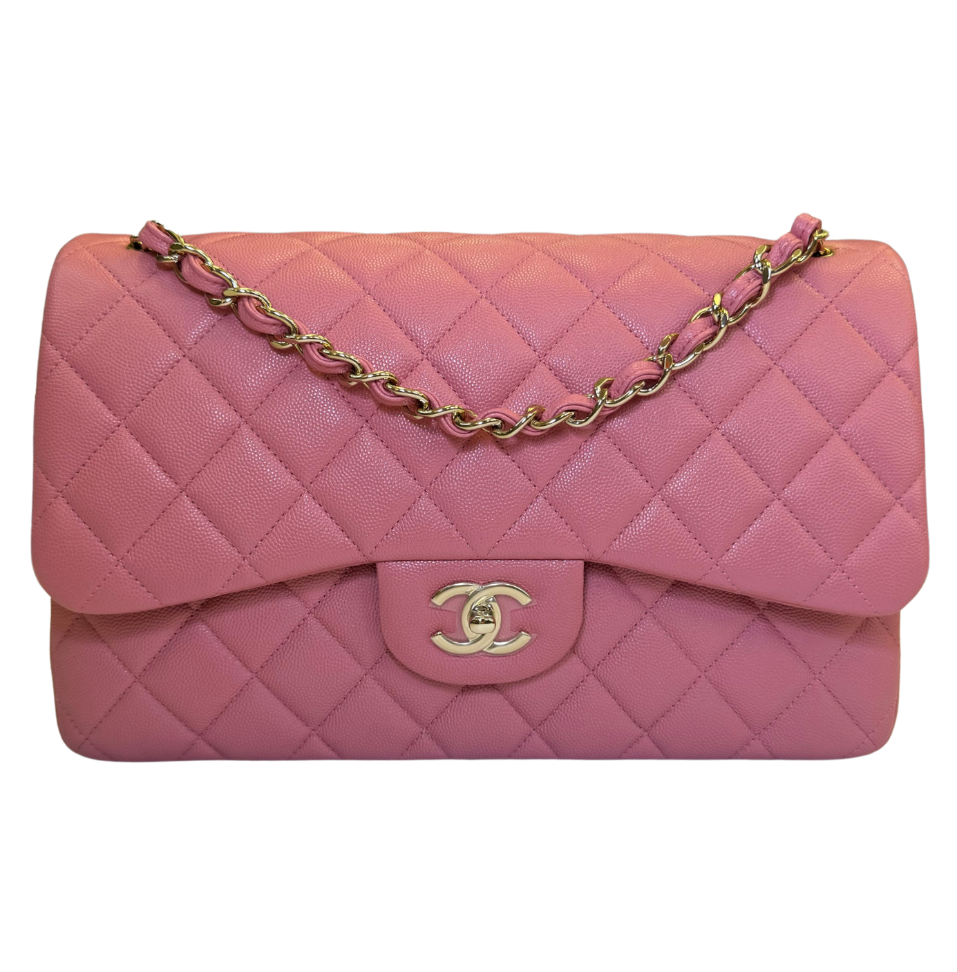 Chanel Jumbo Double Flap Classic Pink