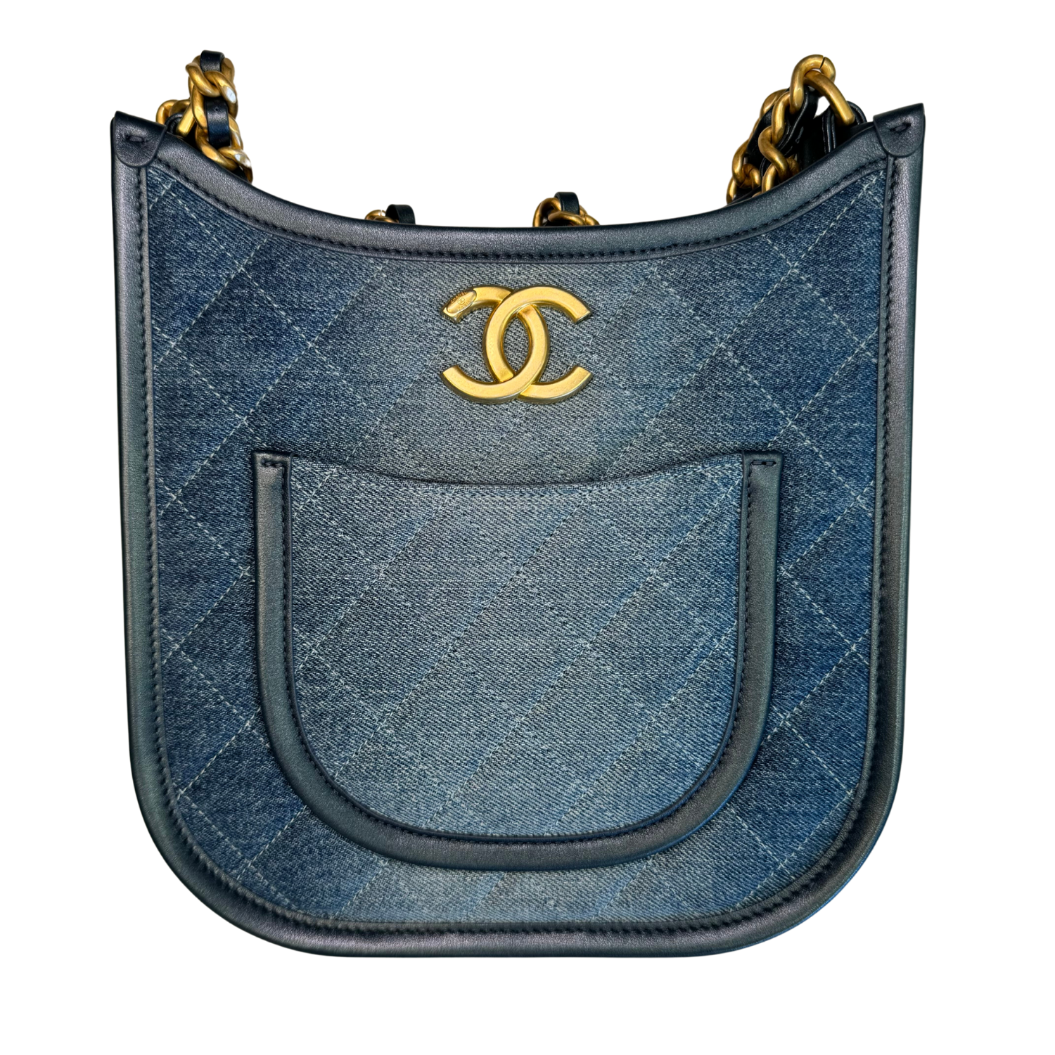 Chanel Messenger Denim Bag