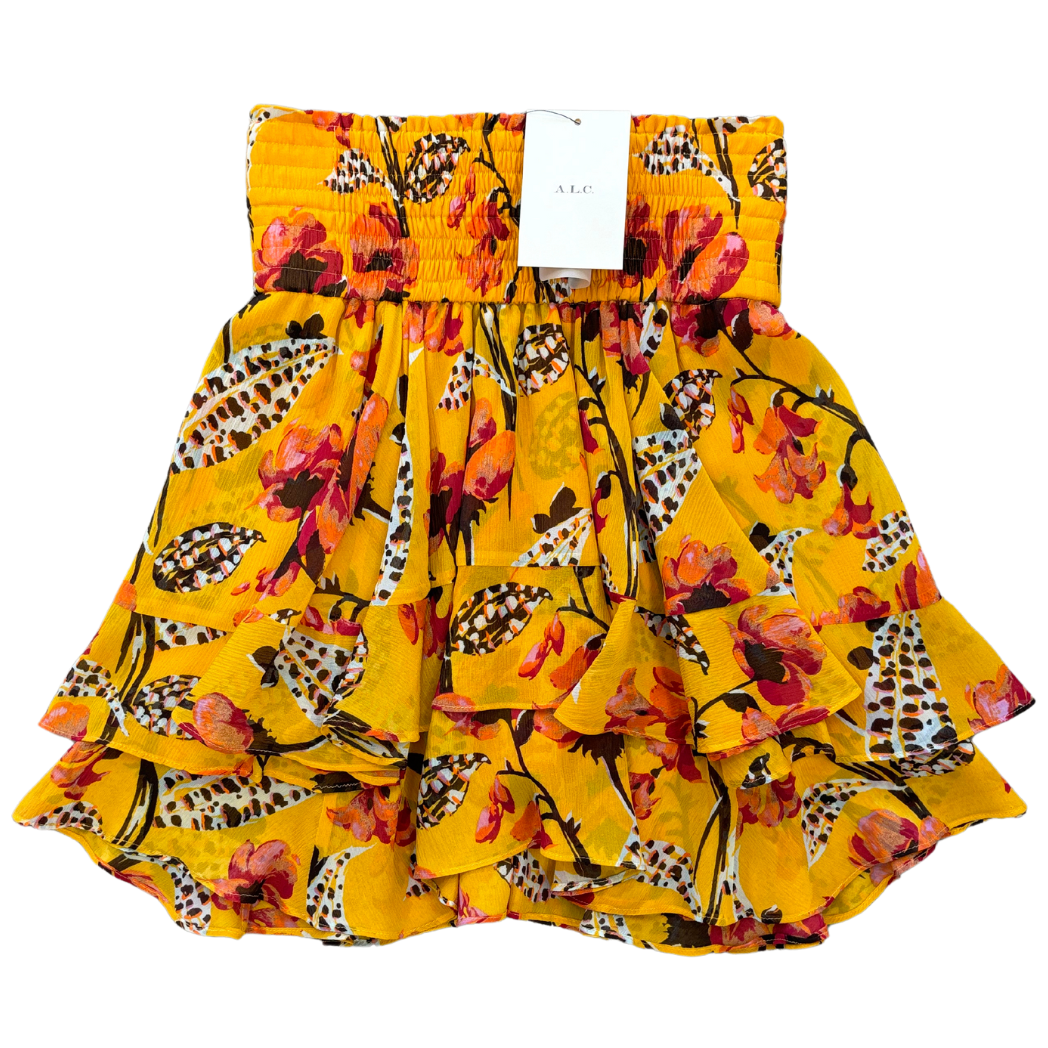 A.L.C. Floral Skirt