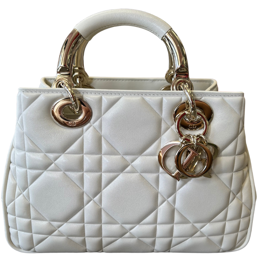 Dior The Lady 95.22 Bag Creme