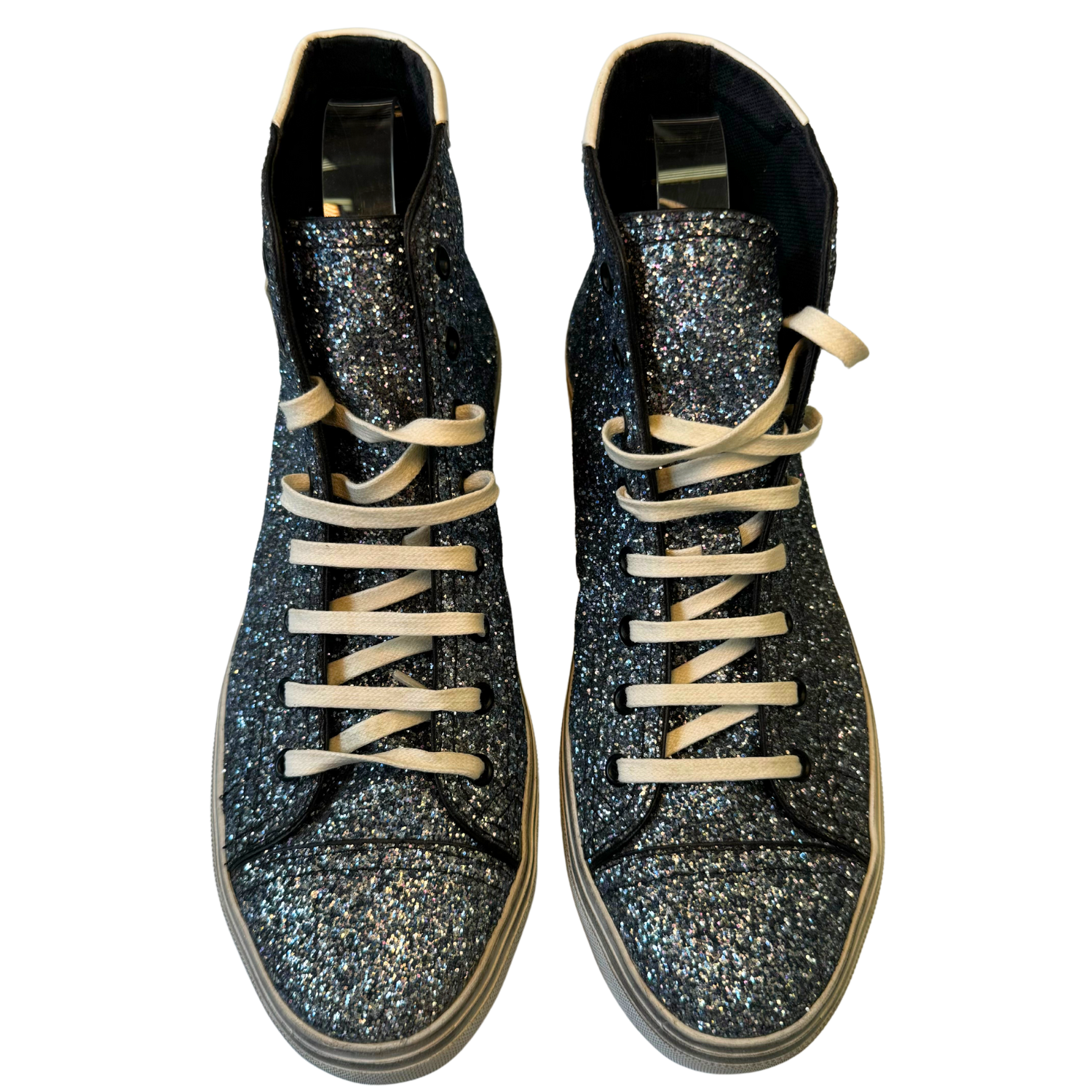 Saint Laurent Glitter Bedford Hightops