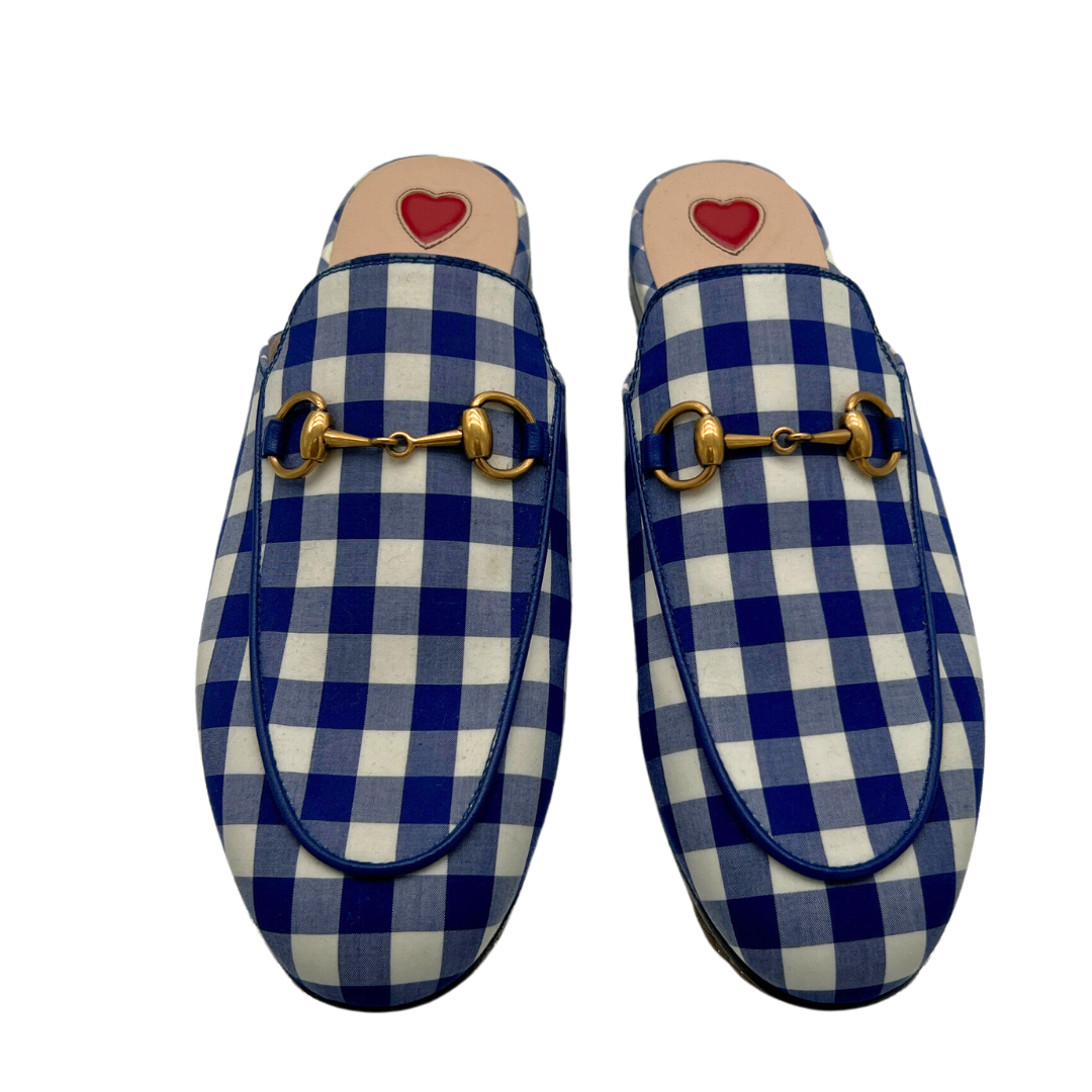 Gucci Princetown Gingham Loafer