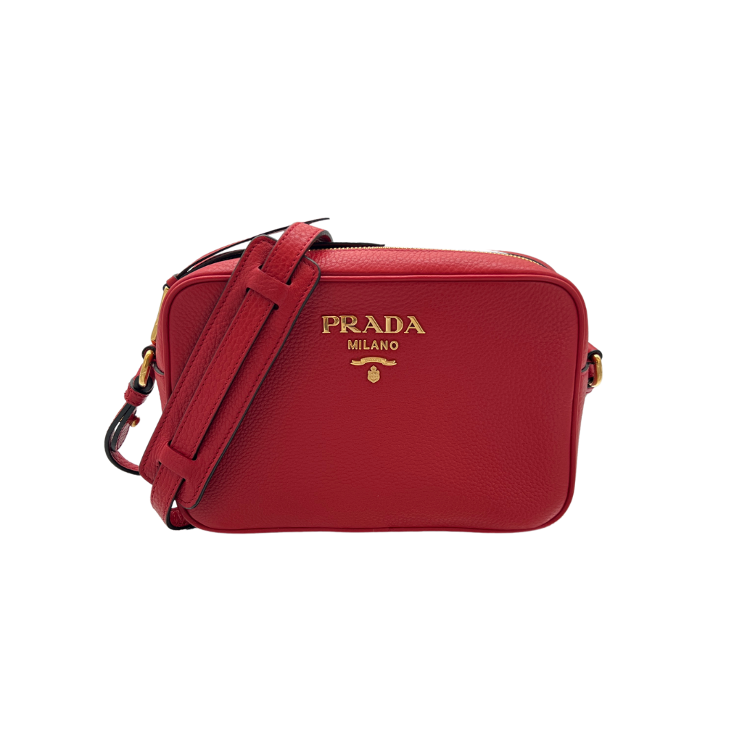 Prada Camera Bag Red