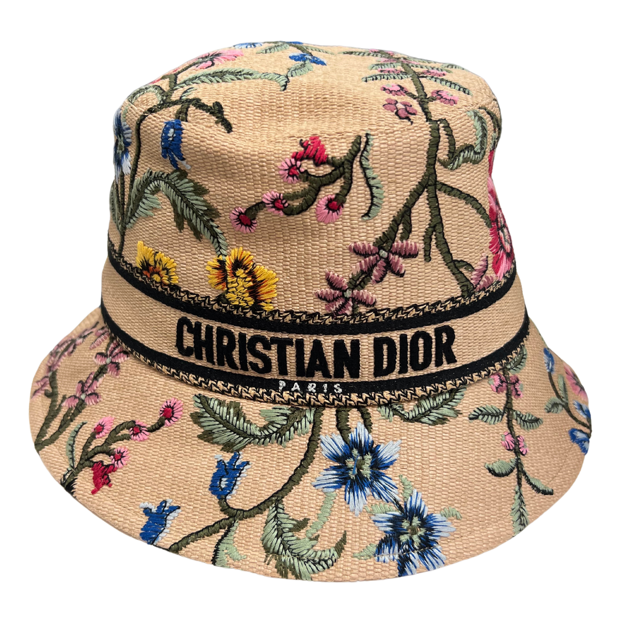 Christian Dior Floral Bucket Hat Christian Dior Floral Bucket Hat