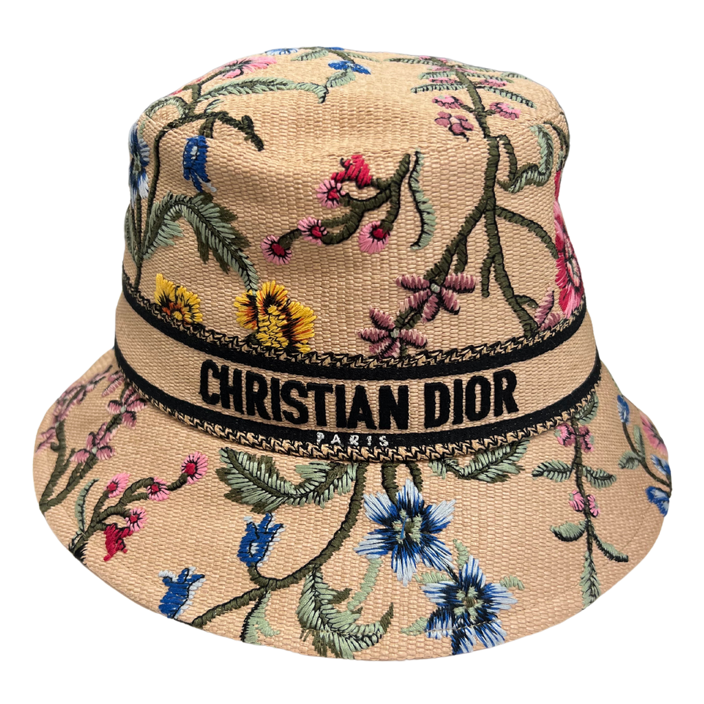 Christian Dior Floral Bucket Hat