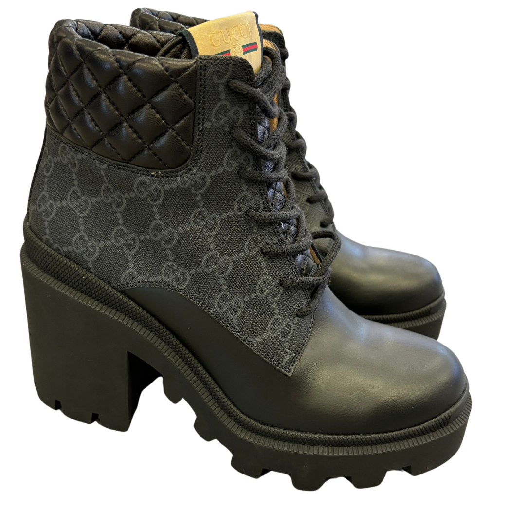 Gucci Combat Boots