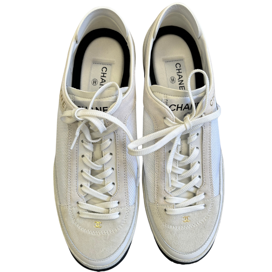 Chanel Suede Sneakers 2023