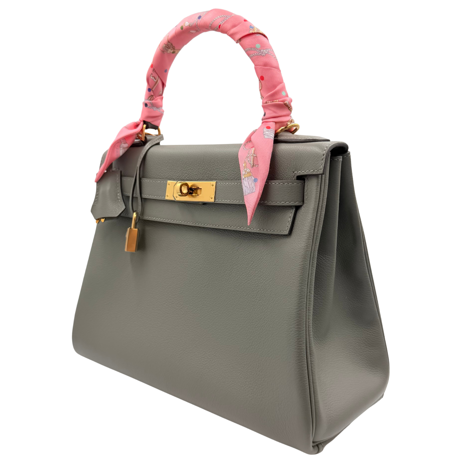 Kelly 28 with Hermès Twilly