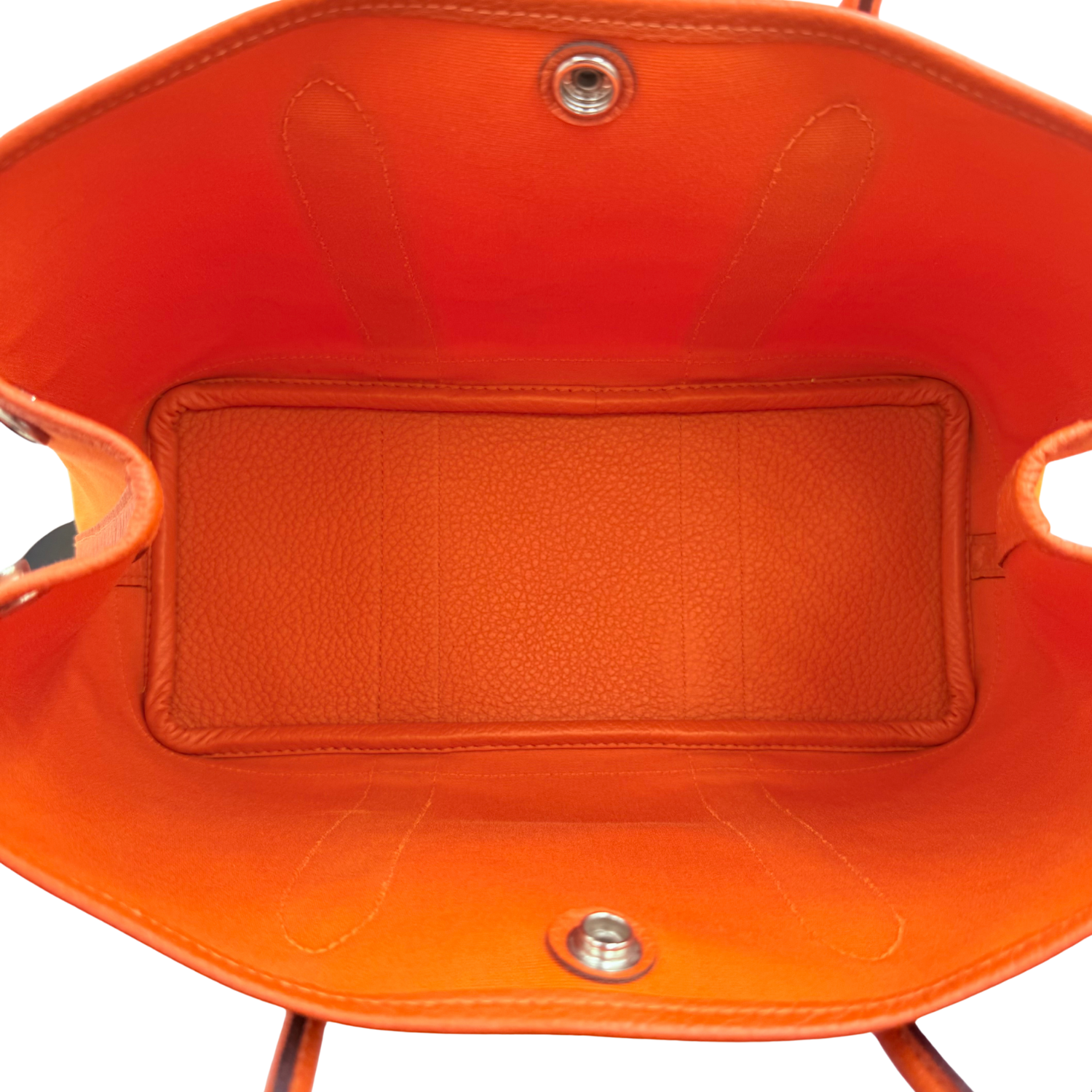 Hermès Toile & Negonda Garden Party 30 Orange