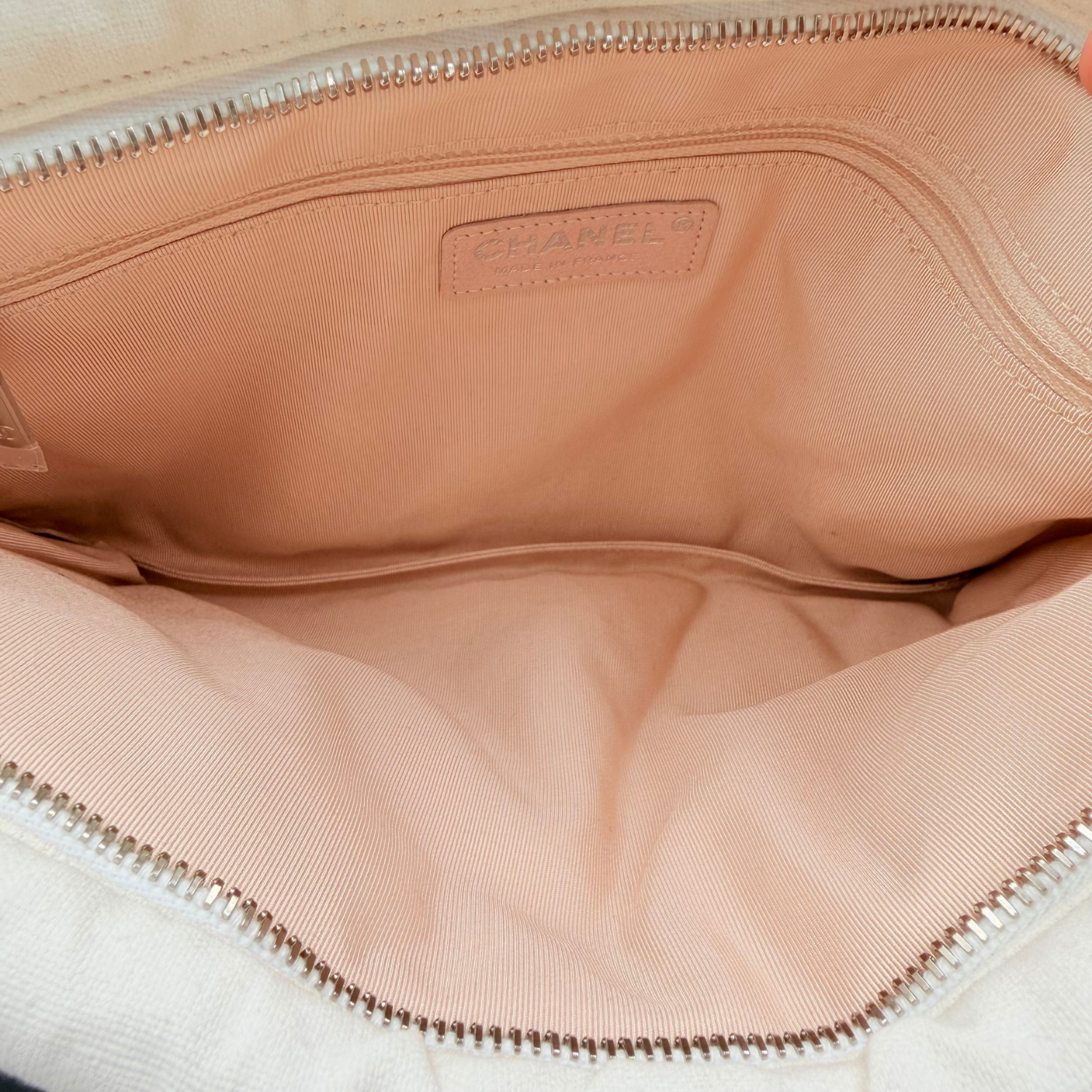 Clock Clutch Bag White