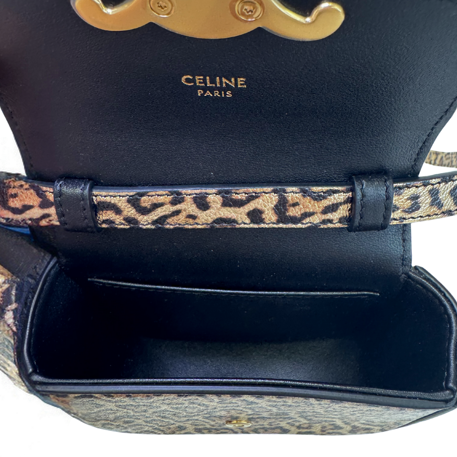 Celine Triomphe Bag Leopard Print