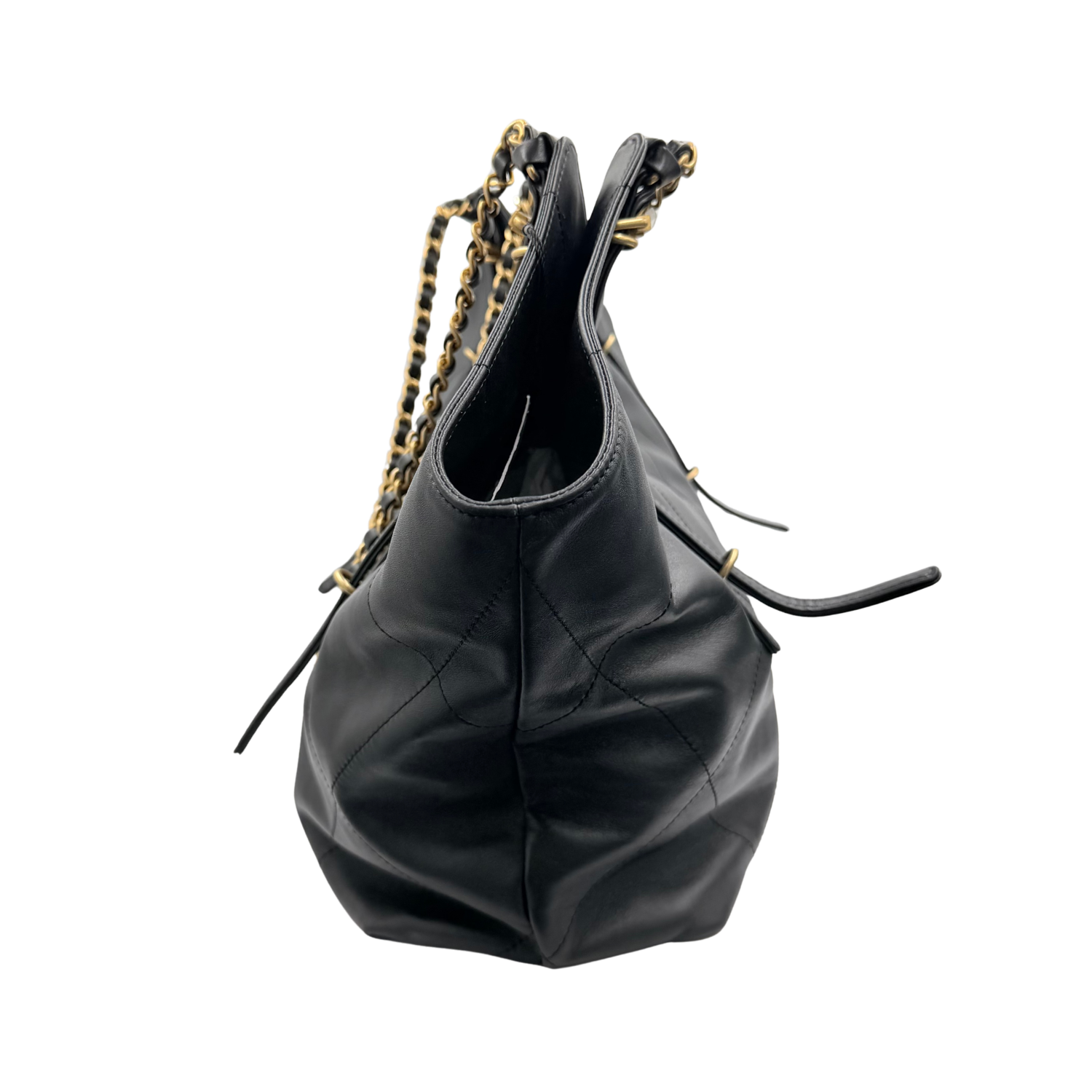 Chanel Medium Coco Shopping Tote with Pouch Black