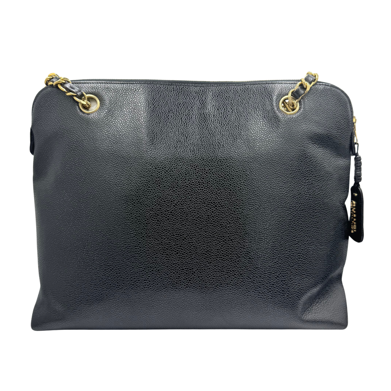 Chanel Vintage Medium Envelope Shoulder Bag Black