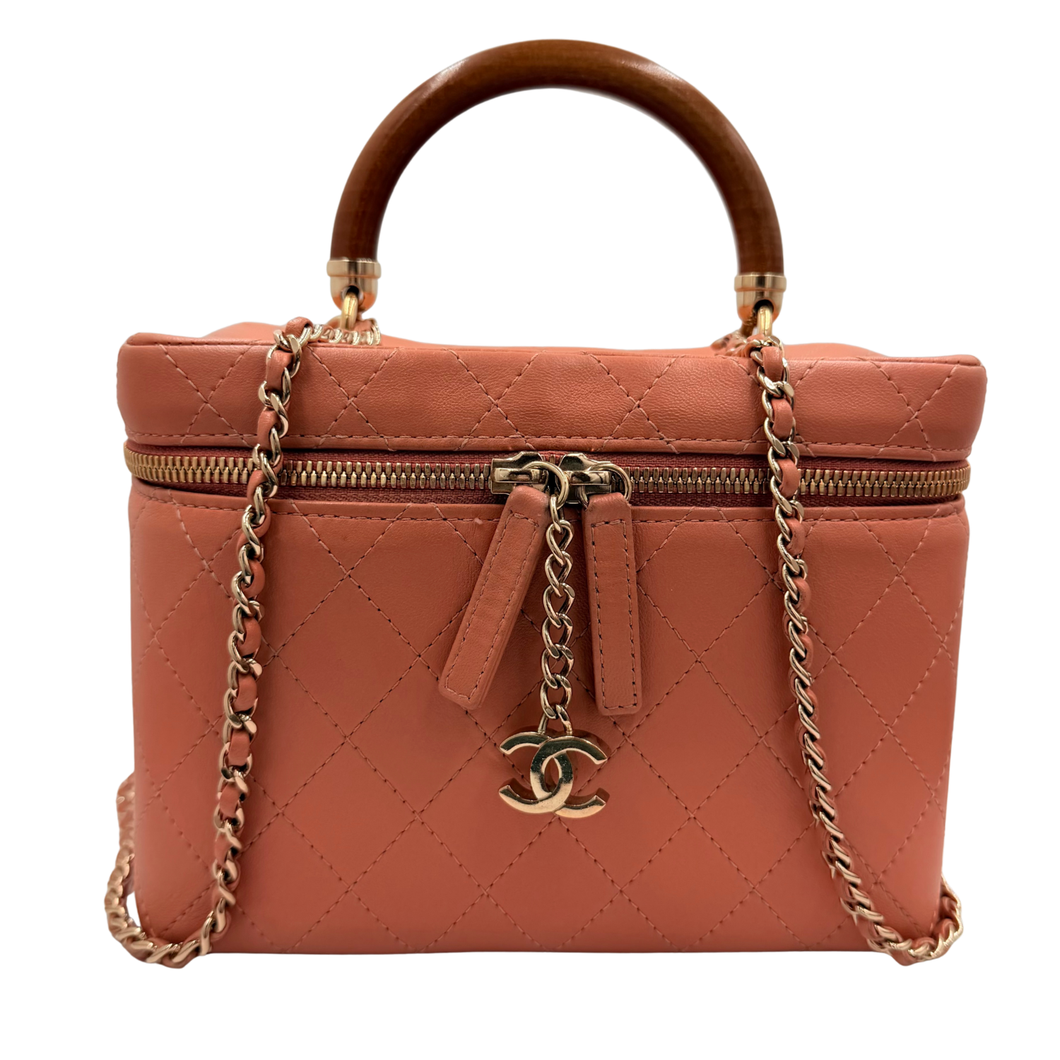 Medium Knock on Wood Vanity Case