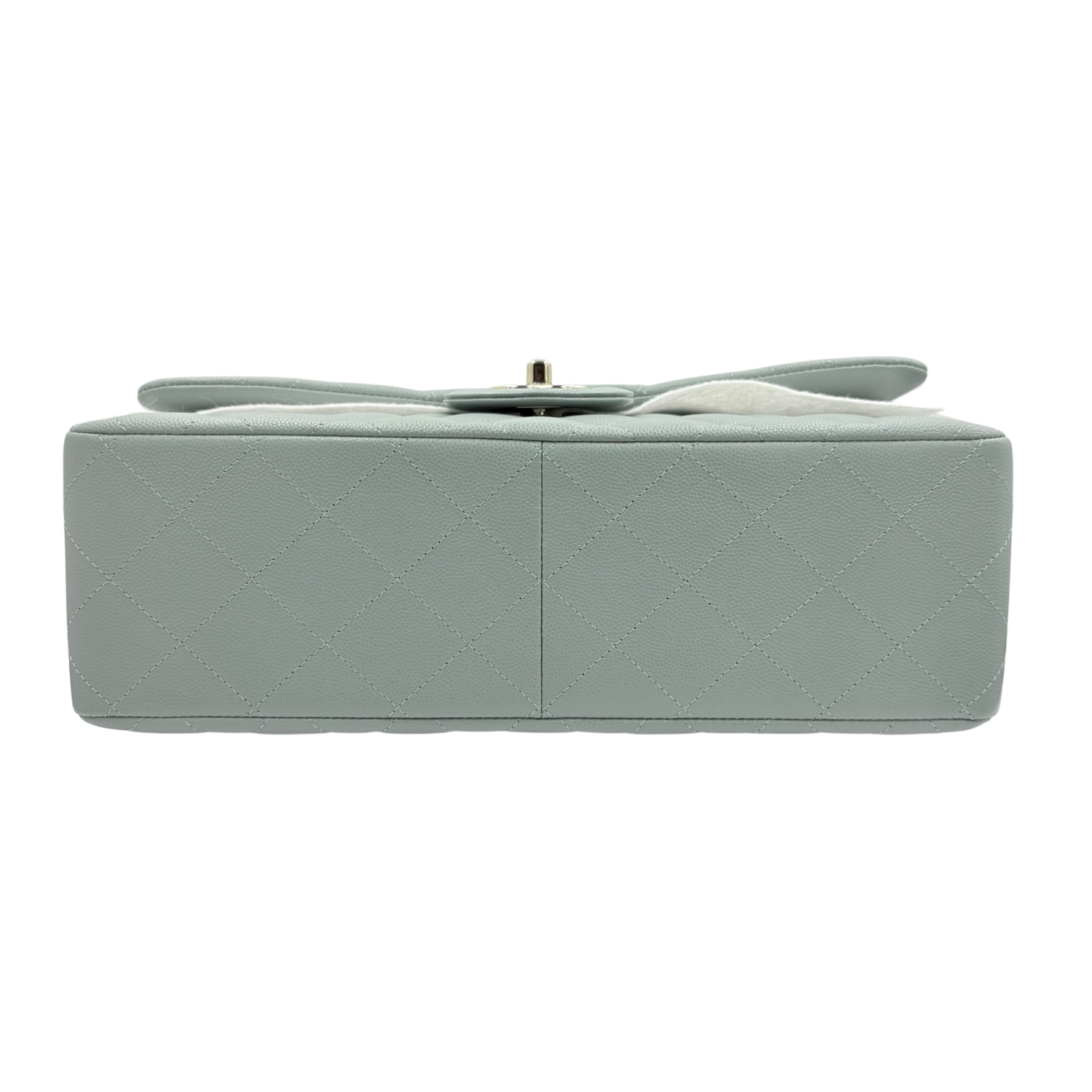 Chanel Classic Jumbo Double Flap Bag Seafoam