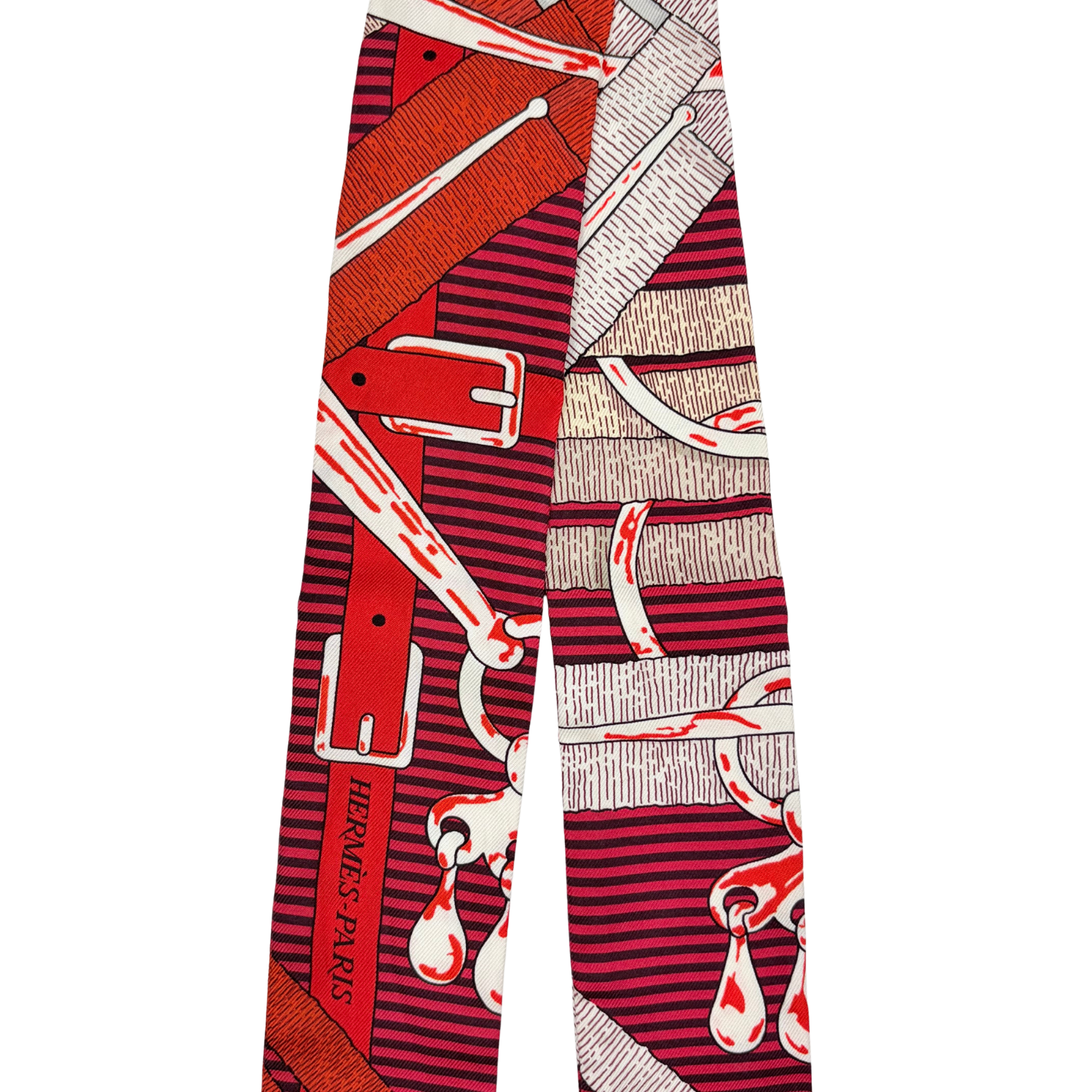 Hermès Silk Mors a Jouets Chemise Twilly