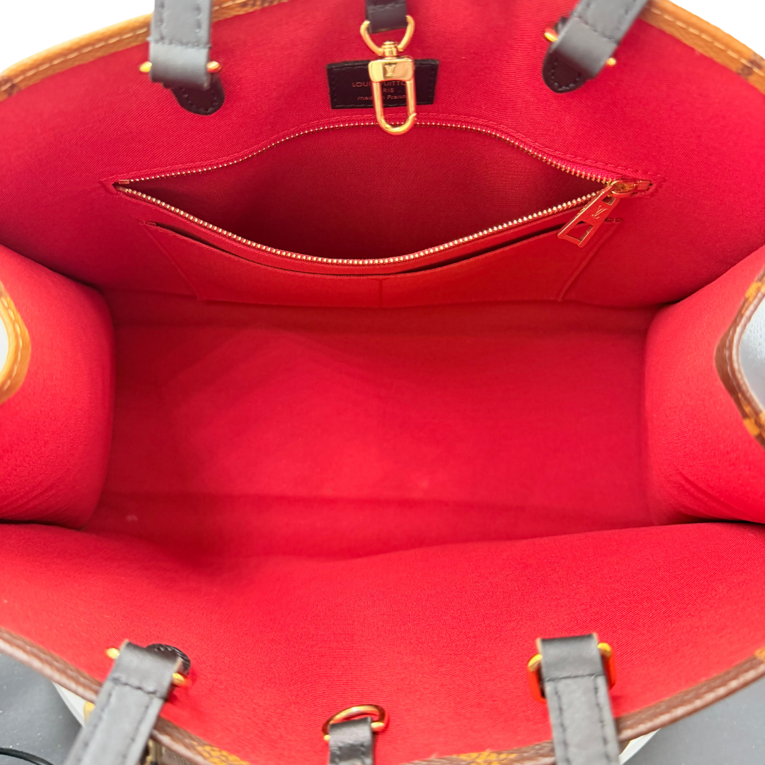 Louis Vuitton OnTheGo MM Tote Brown