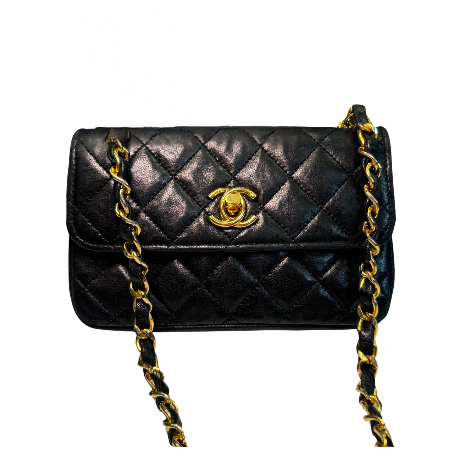 Chanel Vintage Quilted Mini Flap Bag