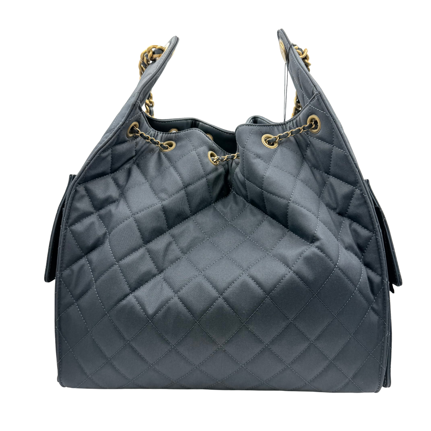 Chanel 25 Medium Handbag Dark Blue