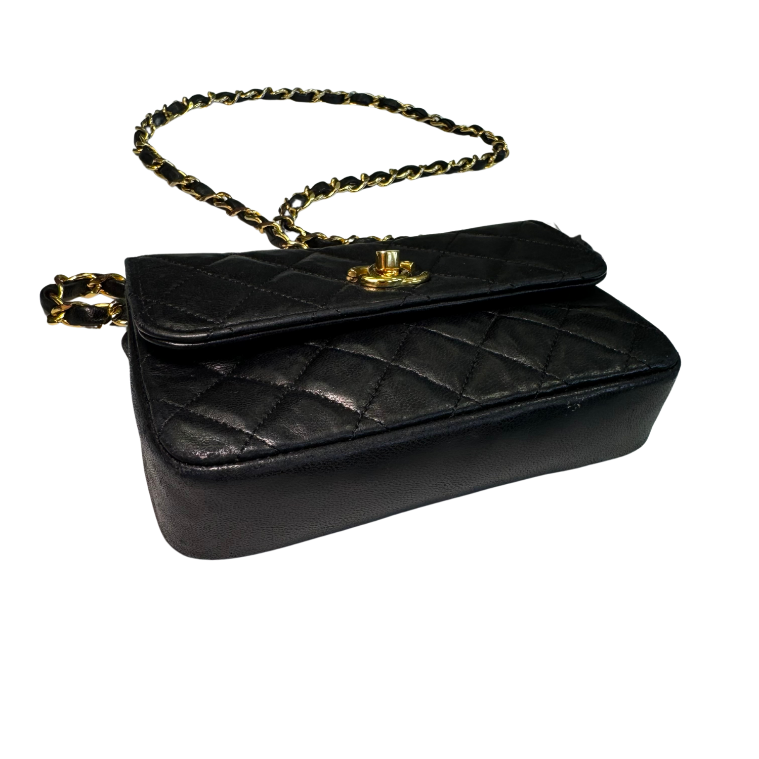 Chanel Vintage Quilted Mini Flap Bag