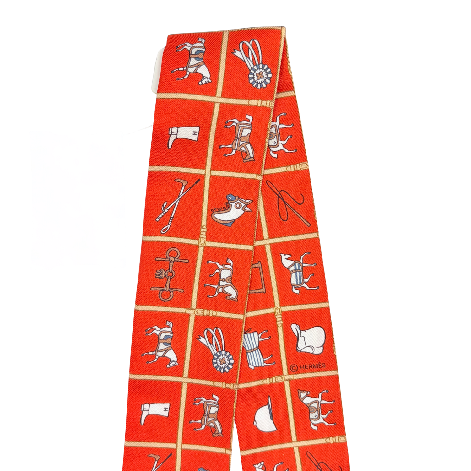 Hermès Silk Couvertures et Tenues de Jour Twilly