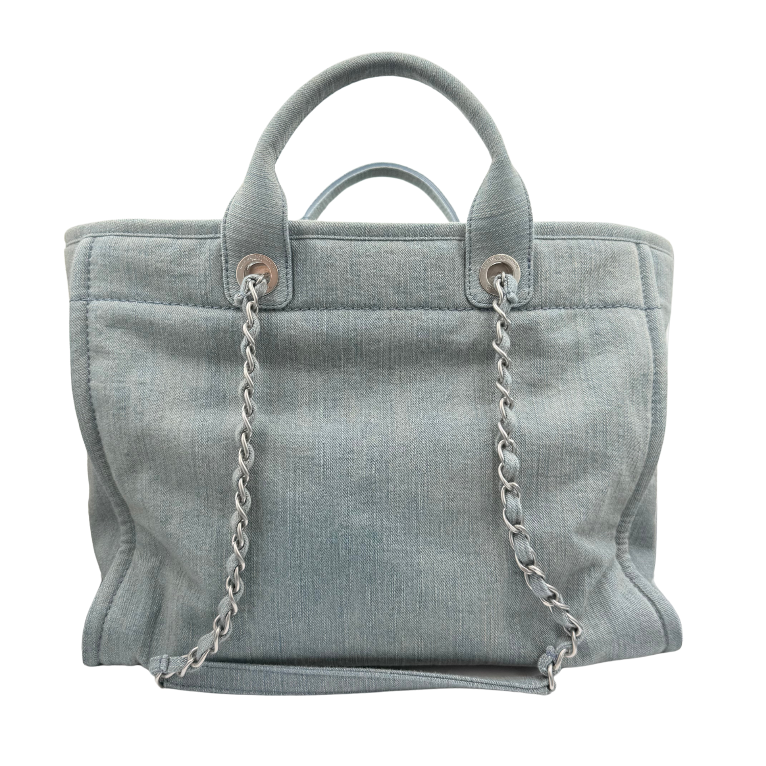 Chanel Medium Deauville Tote Grey
